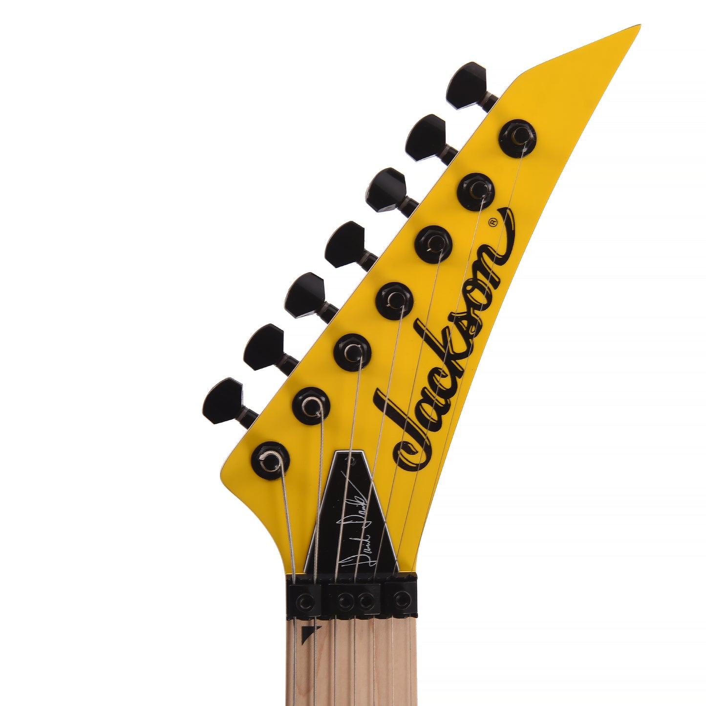 Jackson Pro Series Signature Dave Davidson Warrior WR7 Ferrari Yellow Electric Guitars / Solid Body