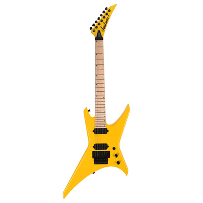 Jackson Pro Series Signature Dave Davidson Warrior WR7 Ferrari Yellow Electric Guitars / Solid Body