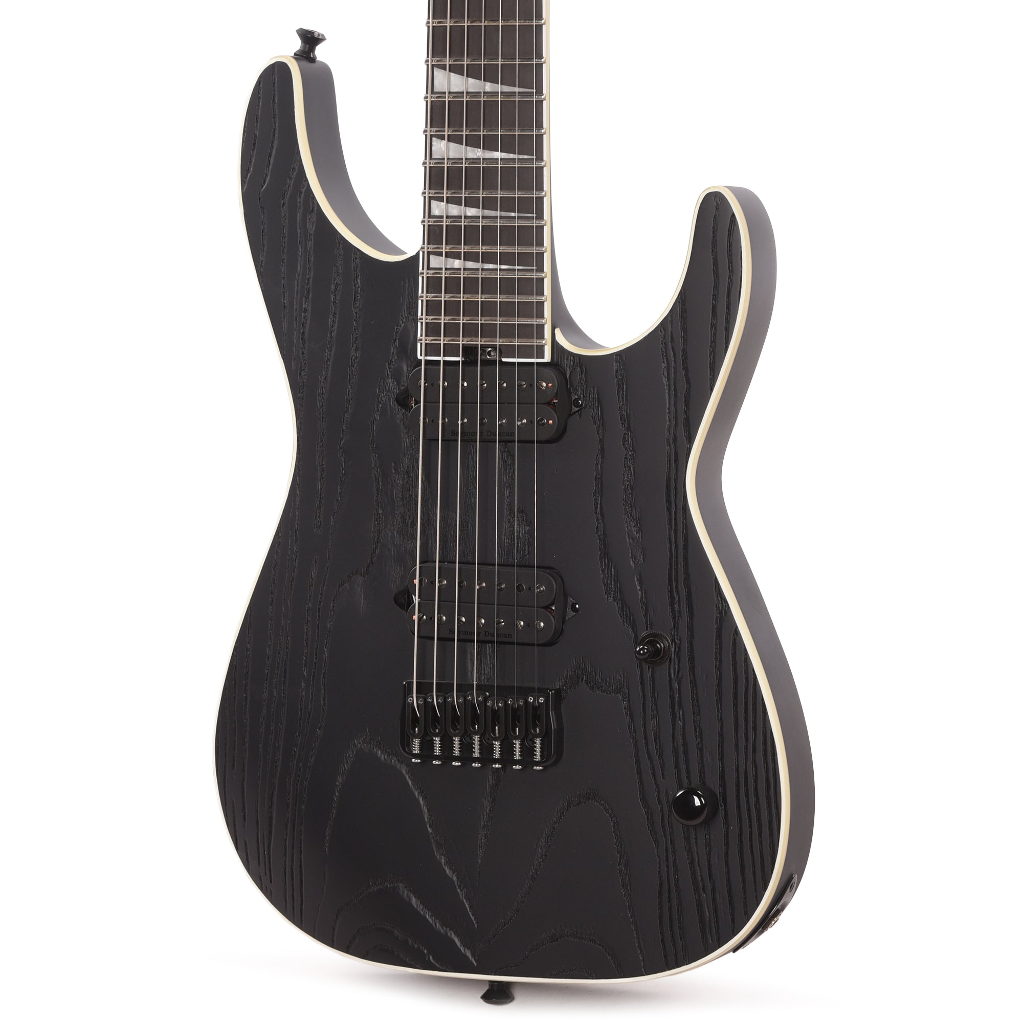 Jackson Pro Series Signature Jeff Loomis Soloist SL7 HT Black Ash Electric Guitars / Solid Body