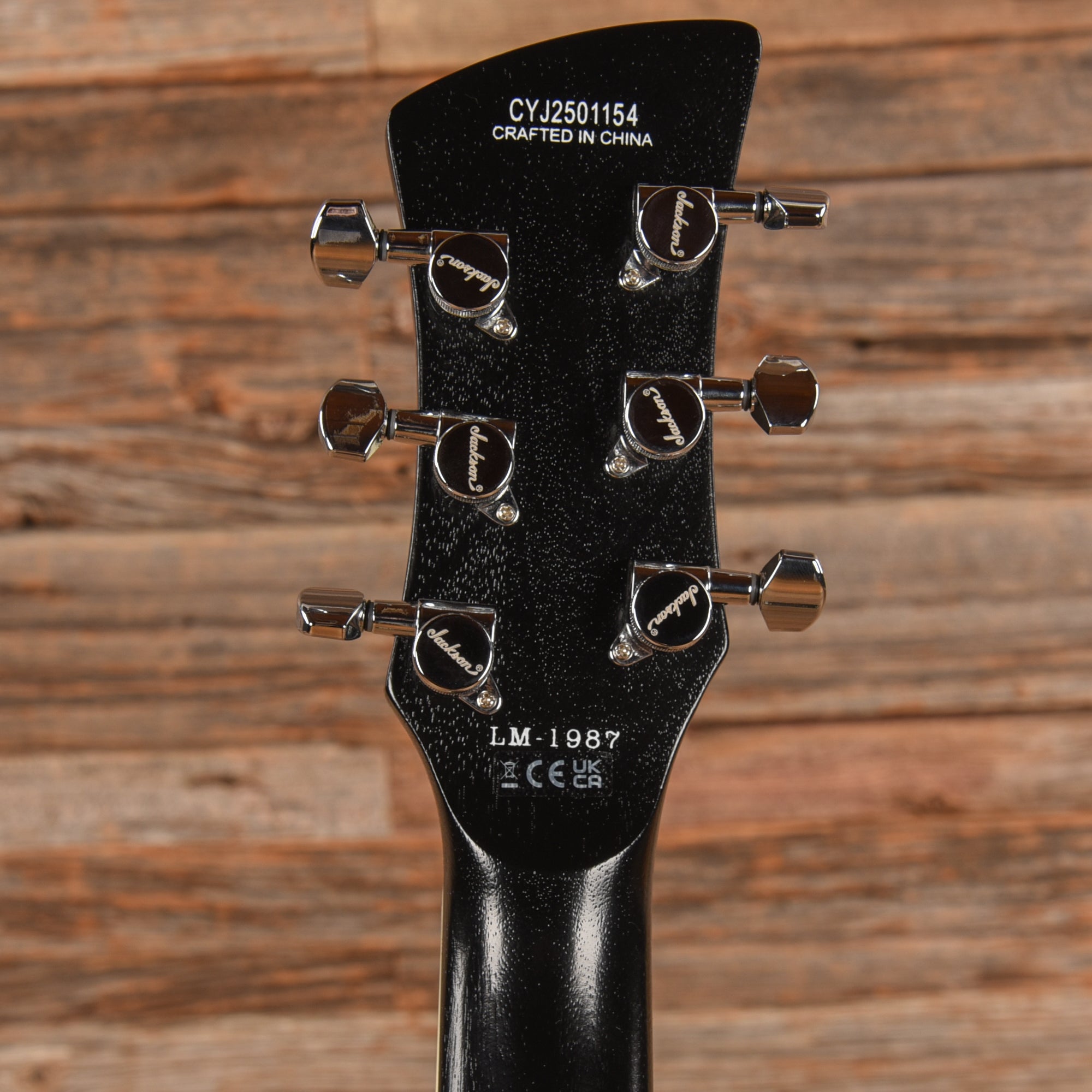 Jackson Pro Series Signature Lee Malia LM-87 Open Pore Black 2025 Electric Guitars / Solid Body