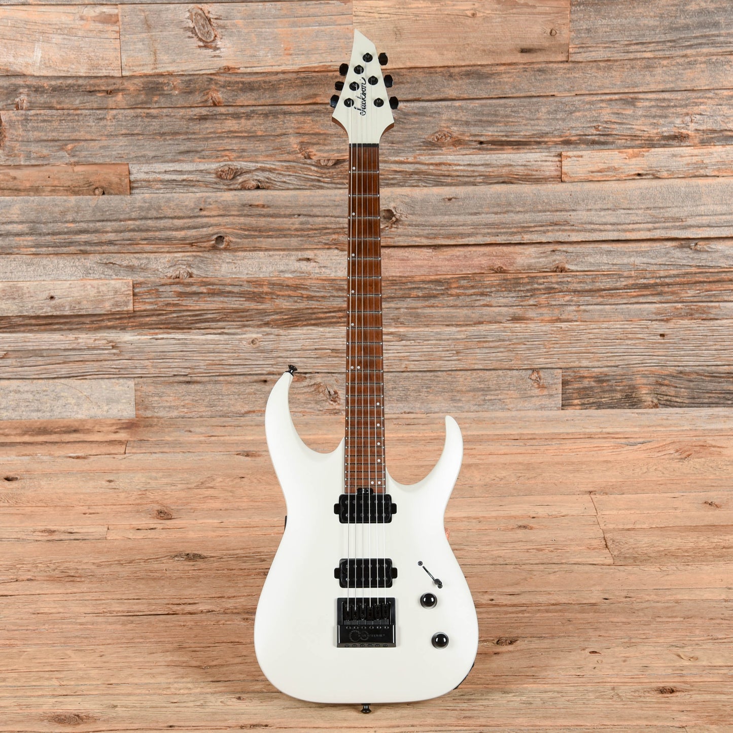Jackson Pro Series Signature Misha Mansoor Juggernaut ET6 Chalk Gray 2021 Electric Guitars / Solid Body