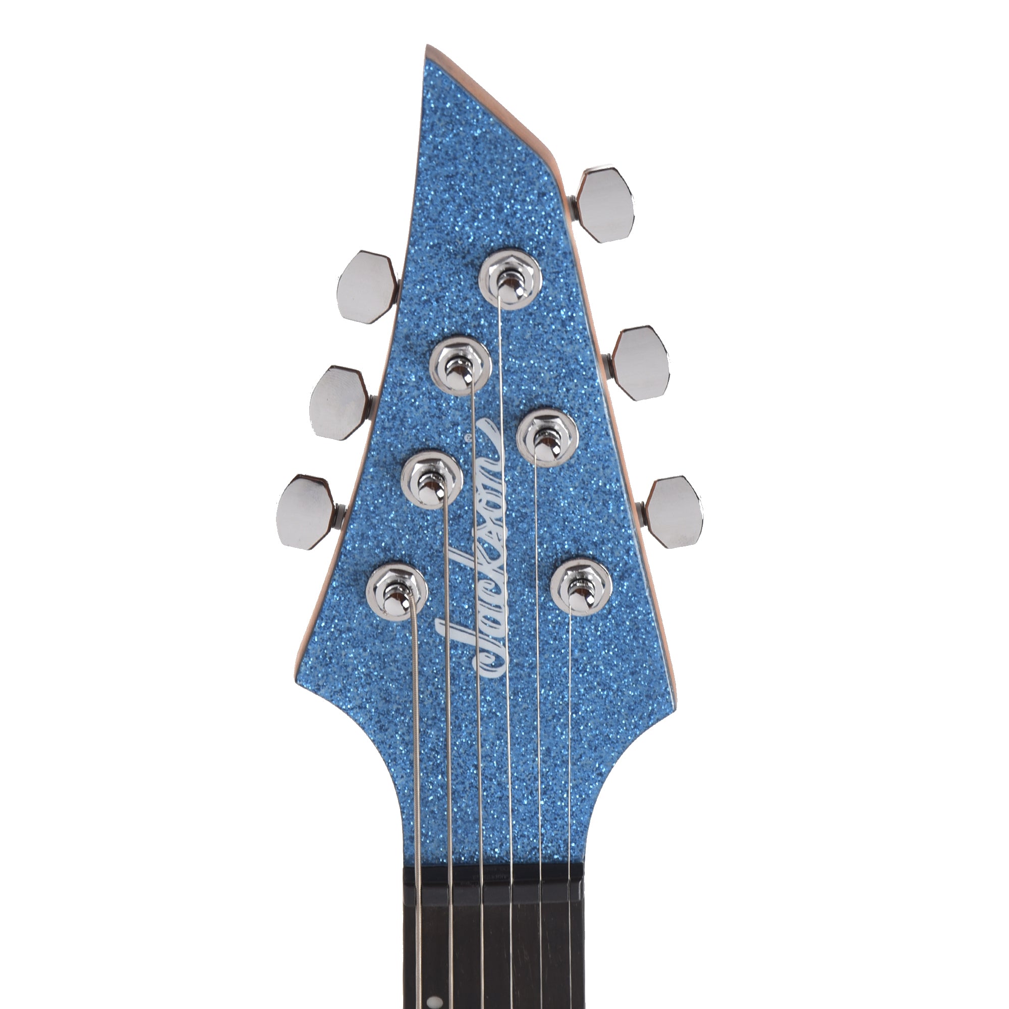 Jackson Pro Series Signature Misha Mansoor Juggernaut HT6 Blue Sparkle Electric Guitars / Solid Body
