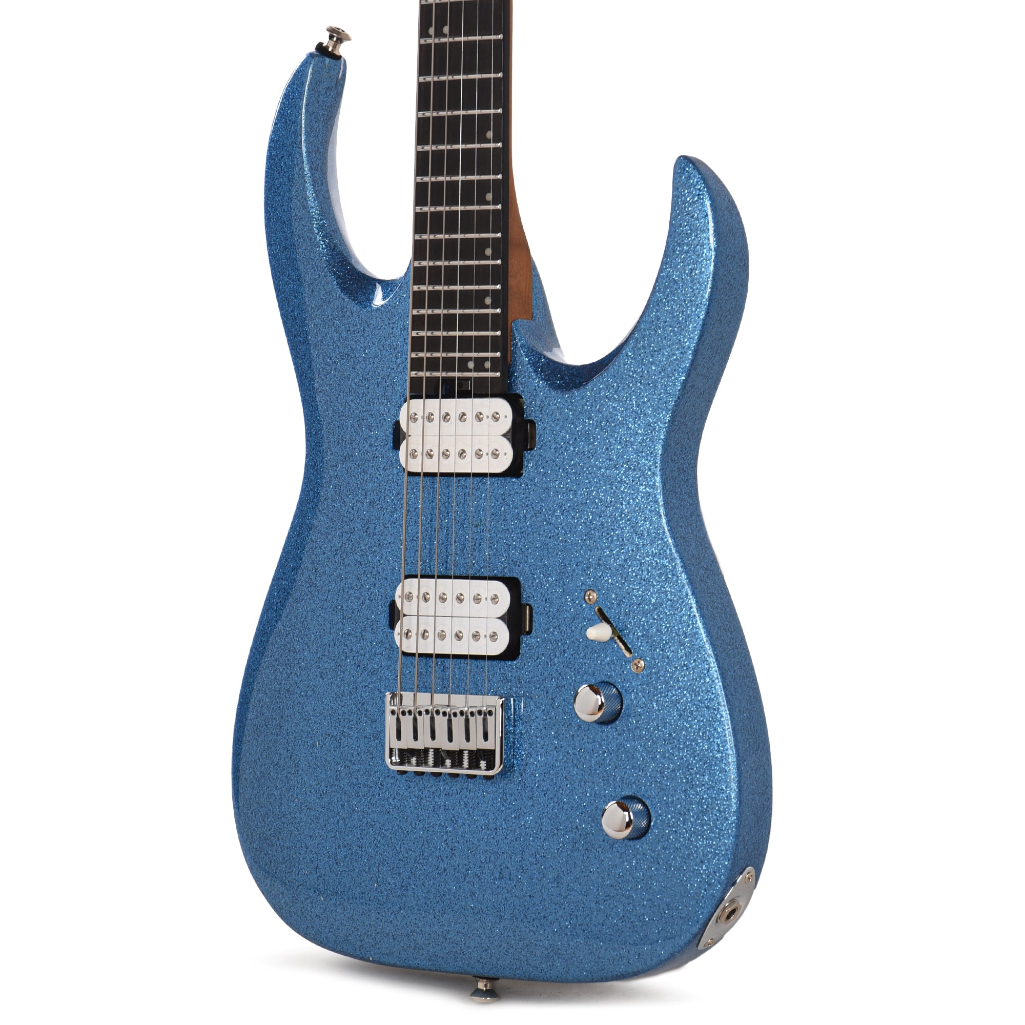 Jackson Pro Series Signature Misha Mansoor Juggernaut HT6 Blue Sparkle Electric Guitars / Solid Body