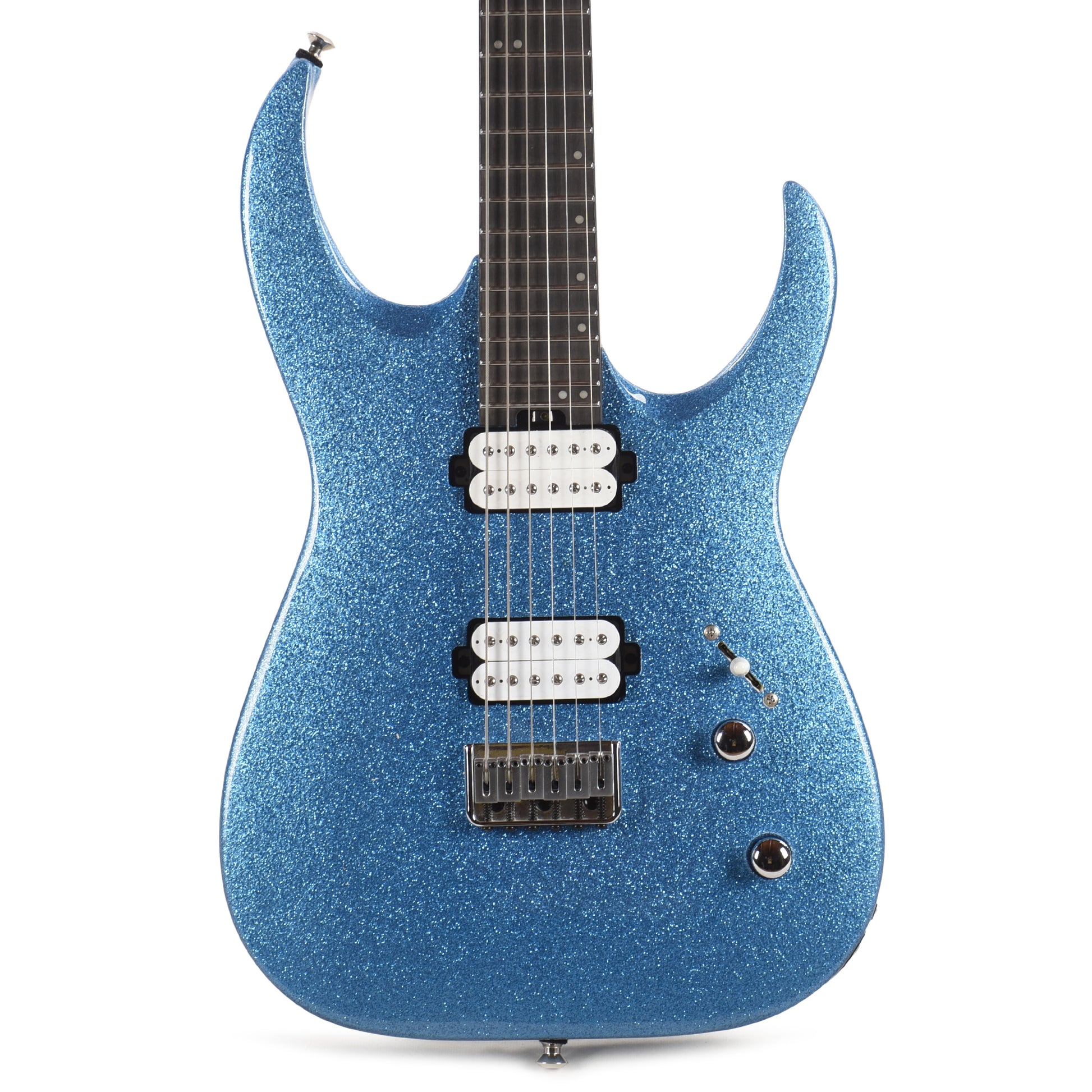 Jackson Pro Series Signature Misha Mansoor Juggernaut HT6 Blue Sparkle Electric Guitars / Solid Body