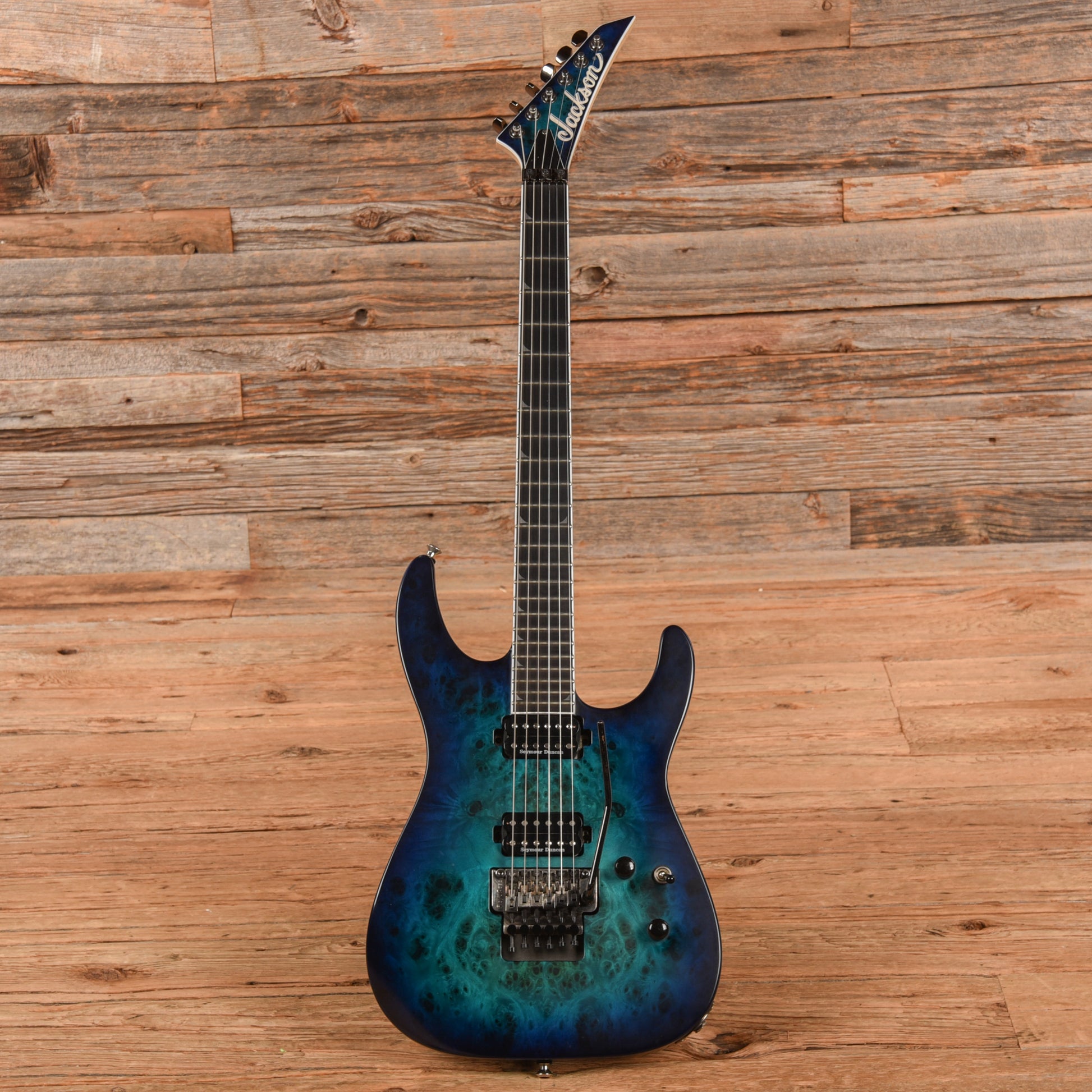 Jackson Pro Series SL2P MAH Soloist Aqua Shock 2019 Electric Guitars / Solid Body