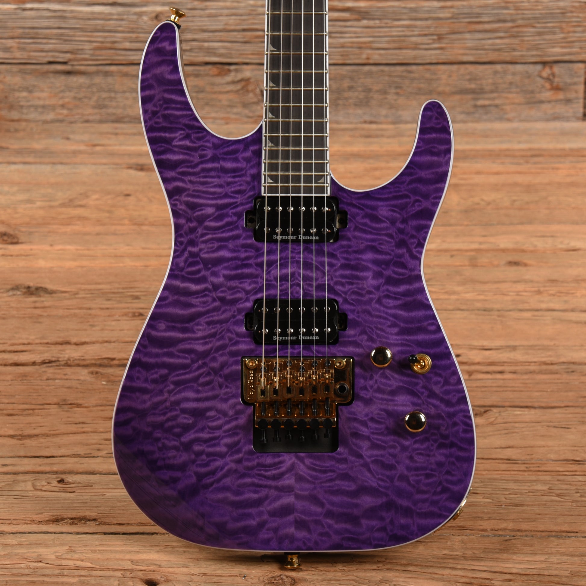 Jackson Pro Series SL2Q MAH Purple 2023 Electric Guitars / Solid Body