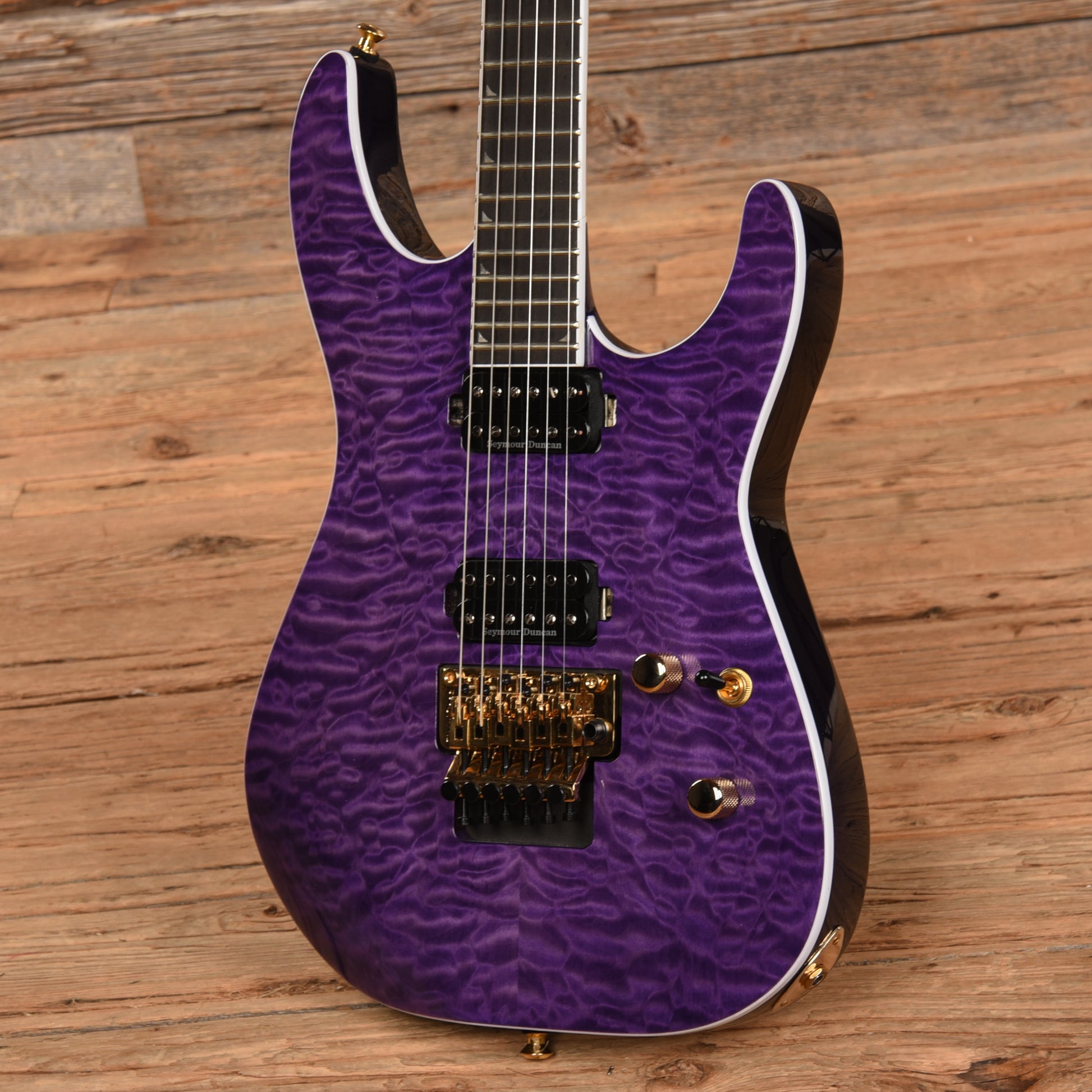 Jackson Pro Series SL2Q MAH Purple 2023 Electric Guitars / Solid Body