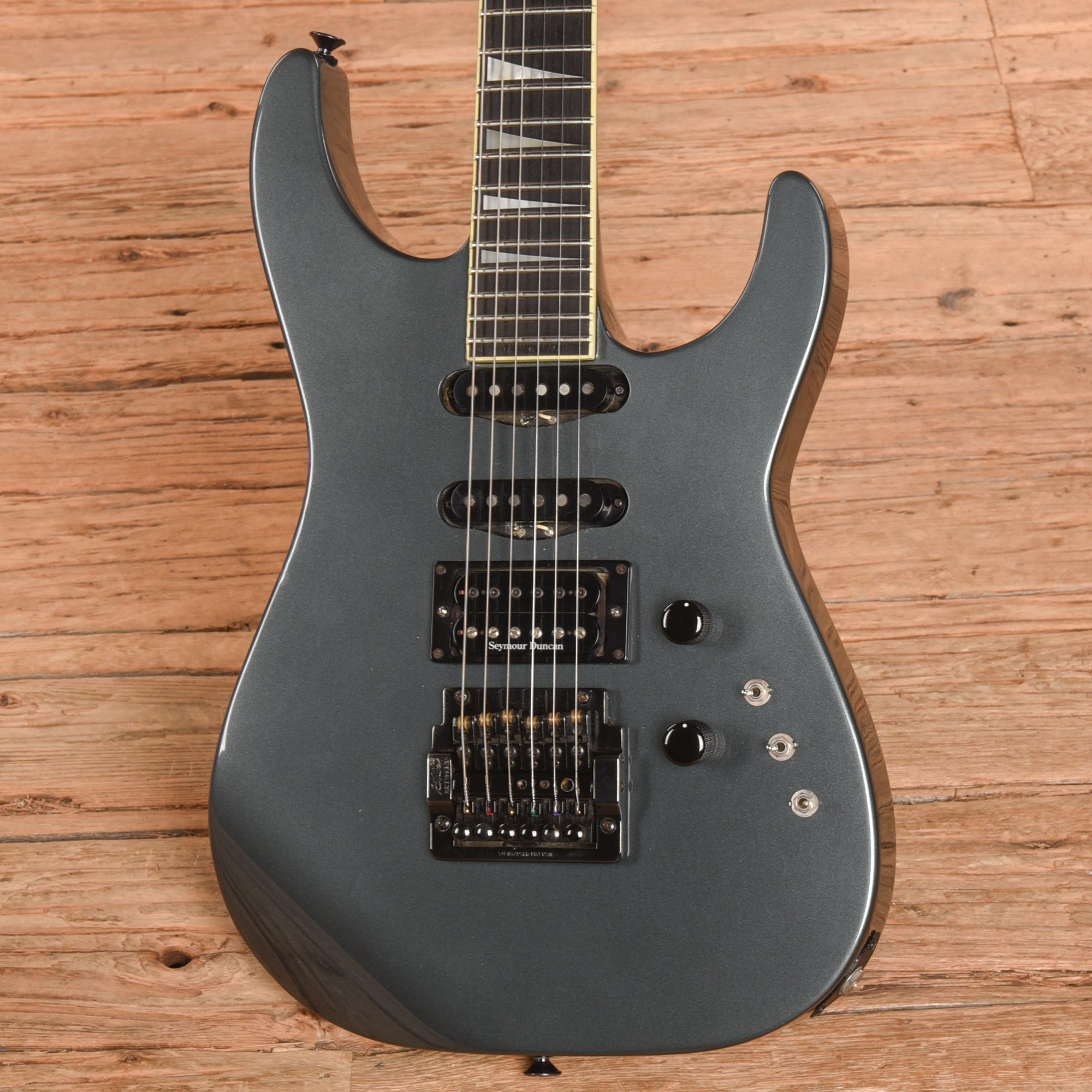 Jackson Soloist Grey 1985 Electric Guitars / Solid Body