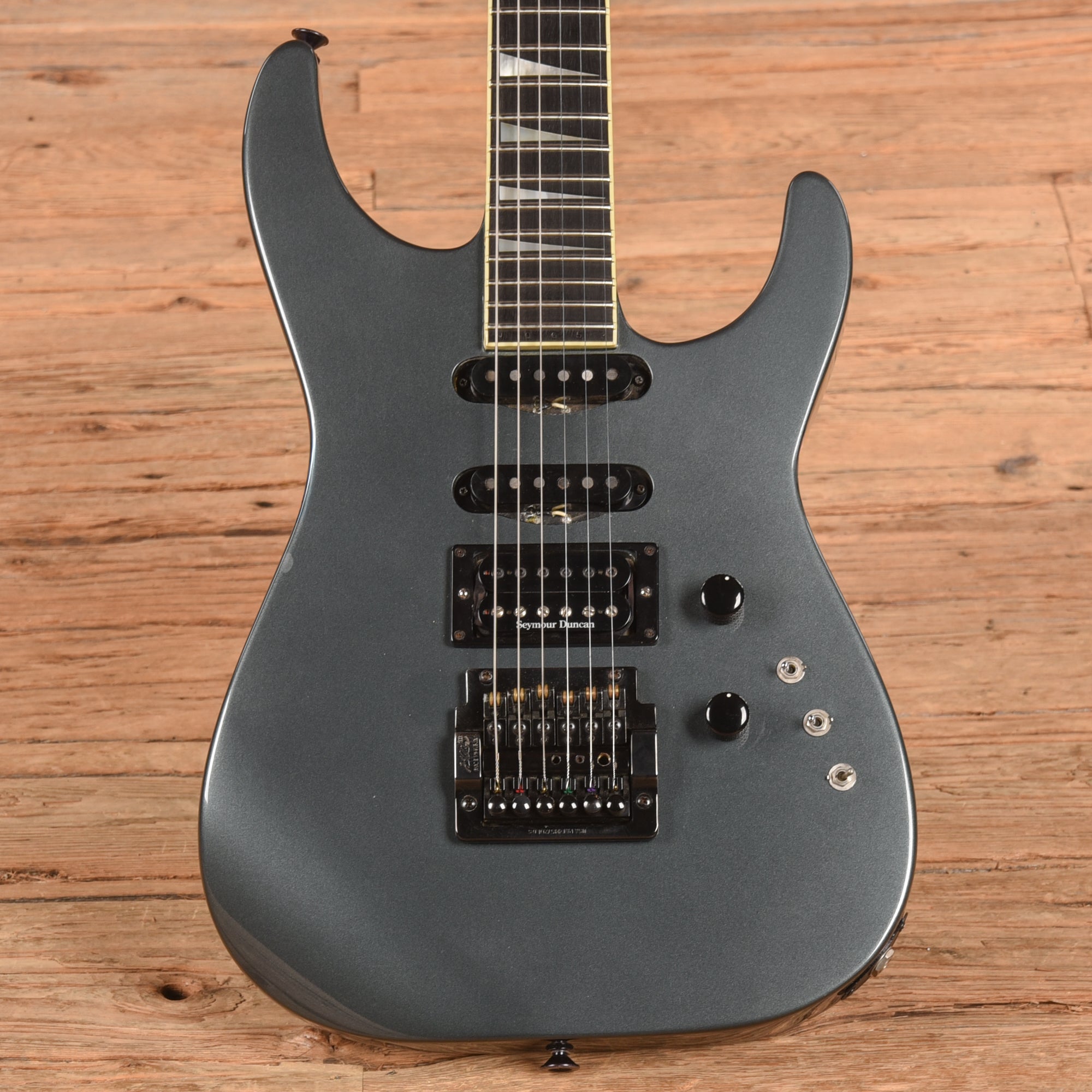 Jackson Soloist Grey 1985 Electric Guitars / Solid Body