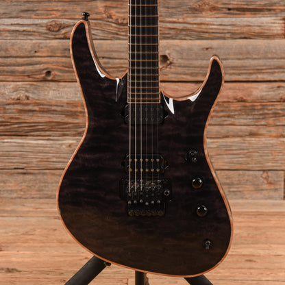 Jackson USA Select Series Chris Broderick Signature Soloist 6 Transparent Black 2013 Electric Guitars / Solid Body