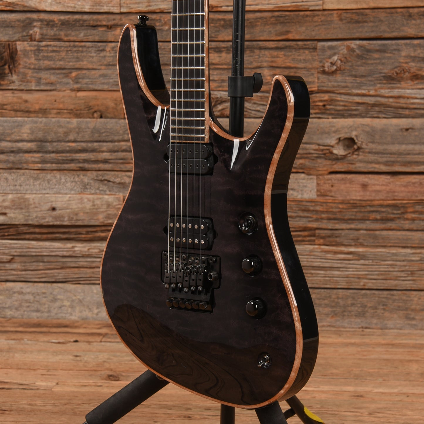 Jackson USA Select Series Chris Broderick Signature Soloist 6 Transparent Black 2013 Electric Guitars / Solid Body