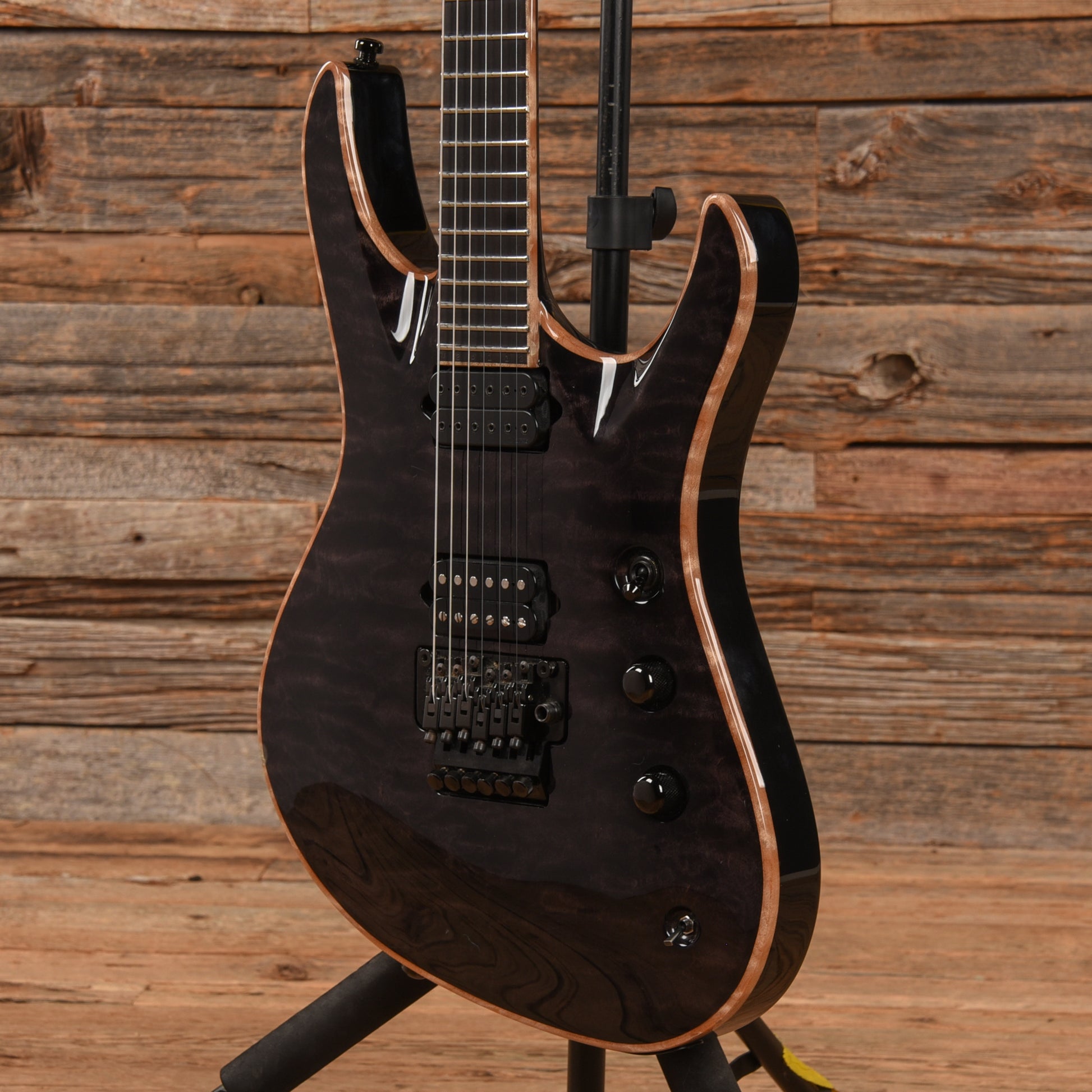 Jackson USA Select Series Chris Broderick Signature Soloist 6 Transparent Black 2013 Electric Guitars / Solid Body