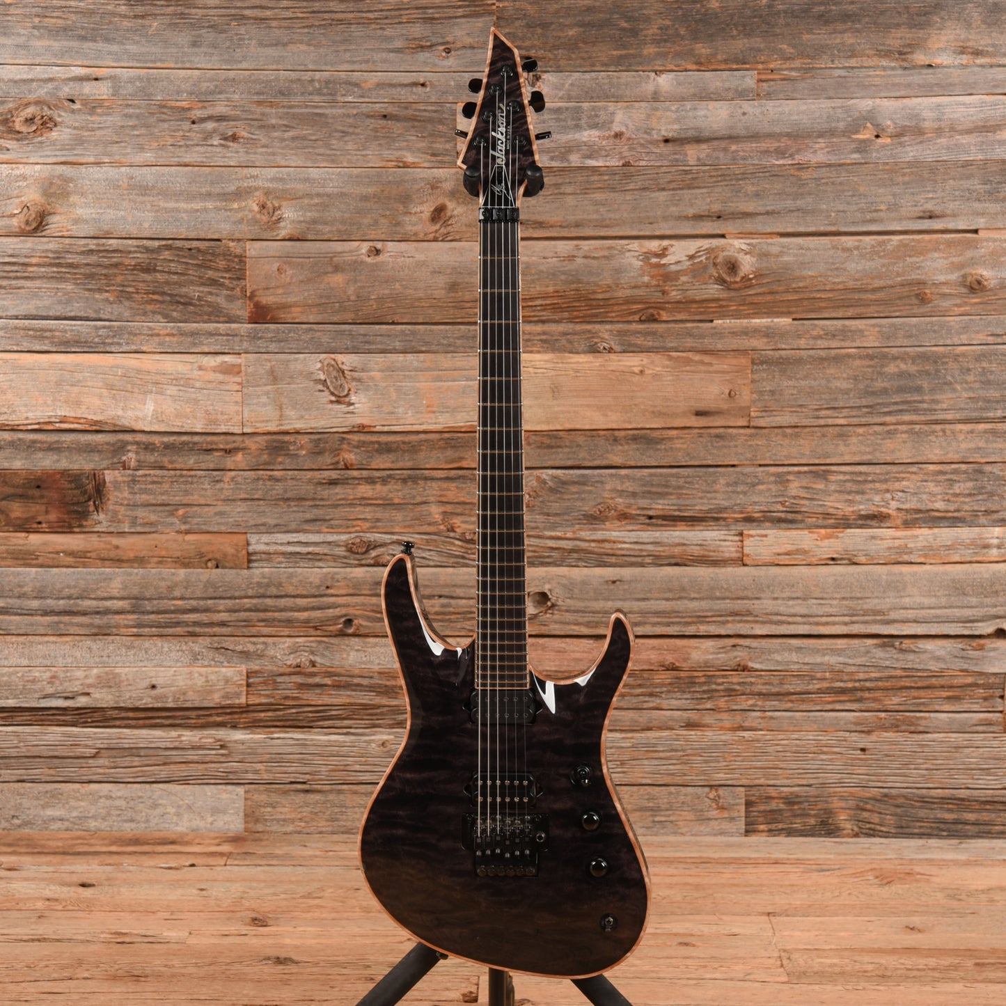 Jackson USA Select Series Chris Broderick Signature Soloist 6 Transparent Black 2013 Electric Guitars / Solid Body