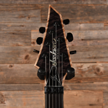Jackson USA Select Series Chris Broderick Signature Soloist 6 Transparent Black 2013 Electric Guitars / Solid Body