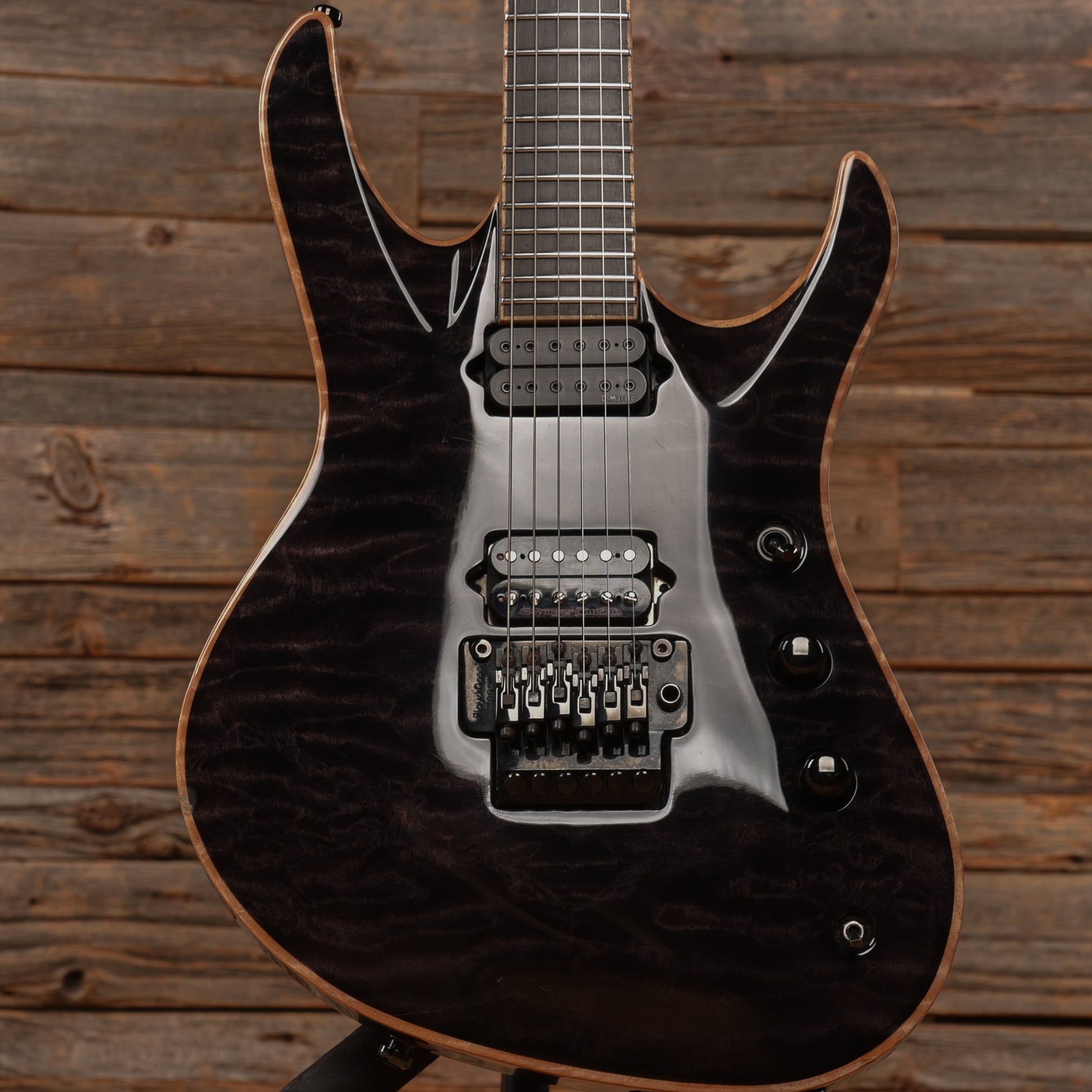 Jackson USA Select Series Chris Broderick Signature Soloist 6 Transparent Black 2013 Electric Guitars / Solid Body