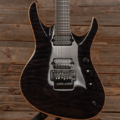 Jackson USA Select Series Chris Broderick Signature Soloist 6 Transparent Black 2013 Electric Guitars / Solid Body