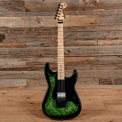 Jackson X Series Adrian Smith Signature SDXQ Green Burst 2019 Electric Guitars / Solid Body