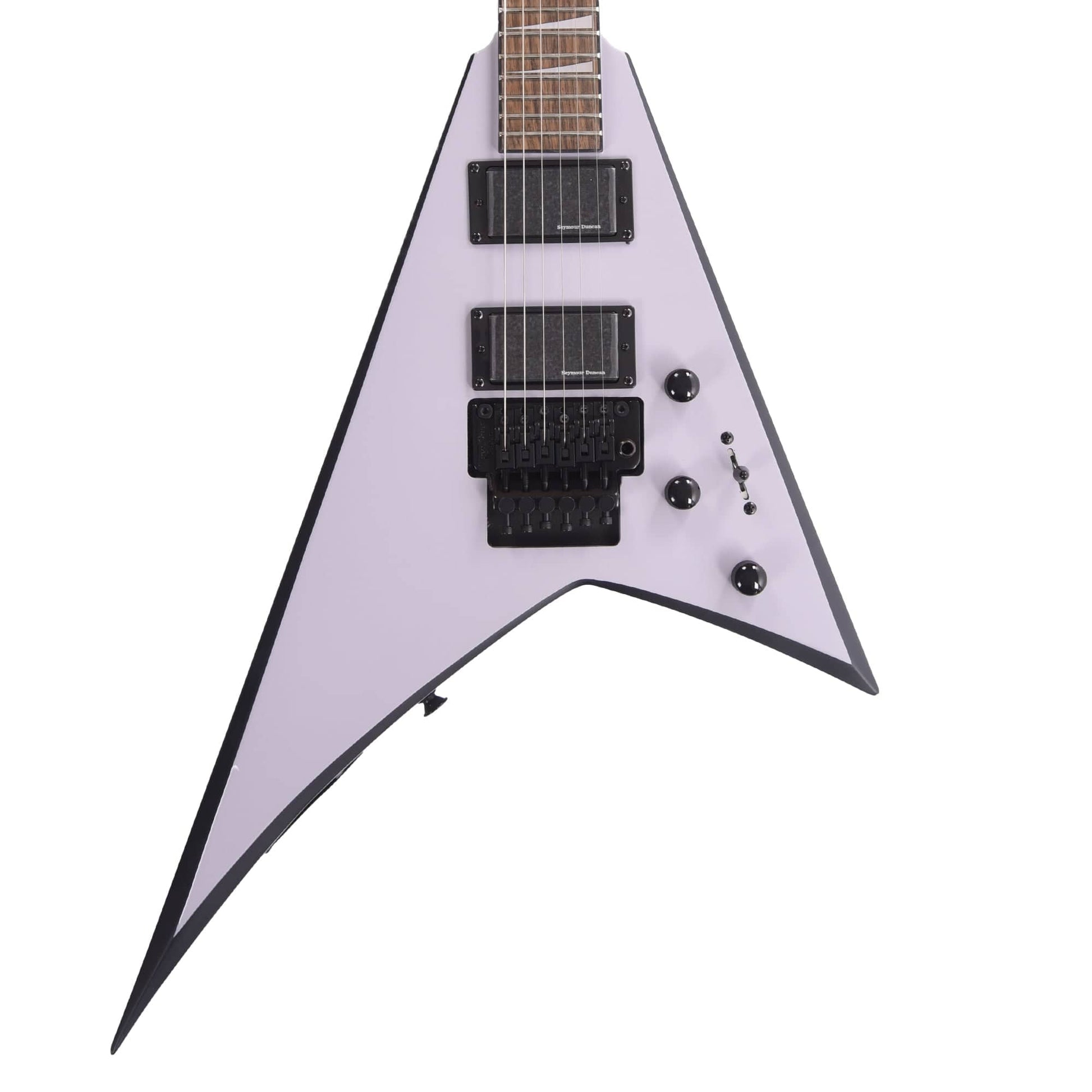 Jackson X Series Rhoads RRX24 Battle Ship Gray with Black Bevels Electric Guitars / Solid Body