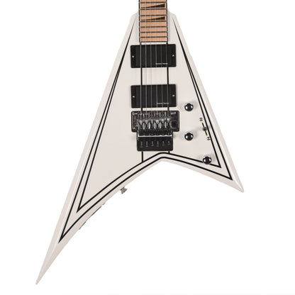 Jackson X Series Rhoads RRX24M Snow White with Black Pinstripes Electric Guitars / Solid Body