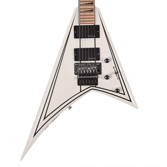 Jackson X Series Rhoads RRX24M Snow White with Black Pinstripes Electric Guitars / Solid Body