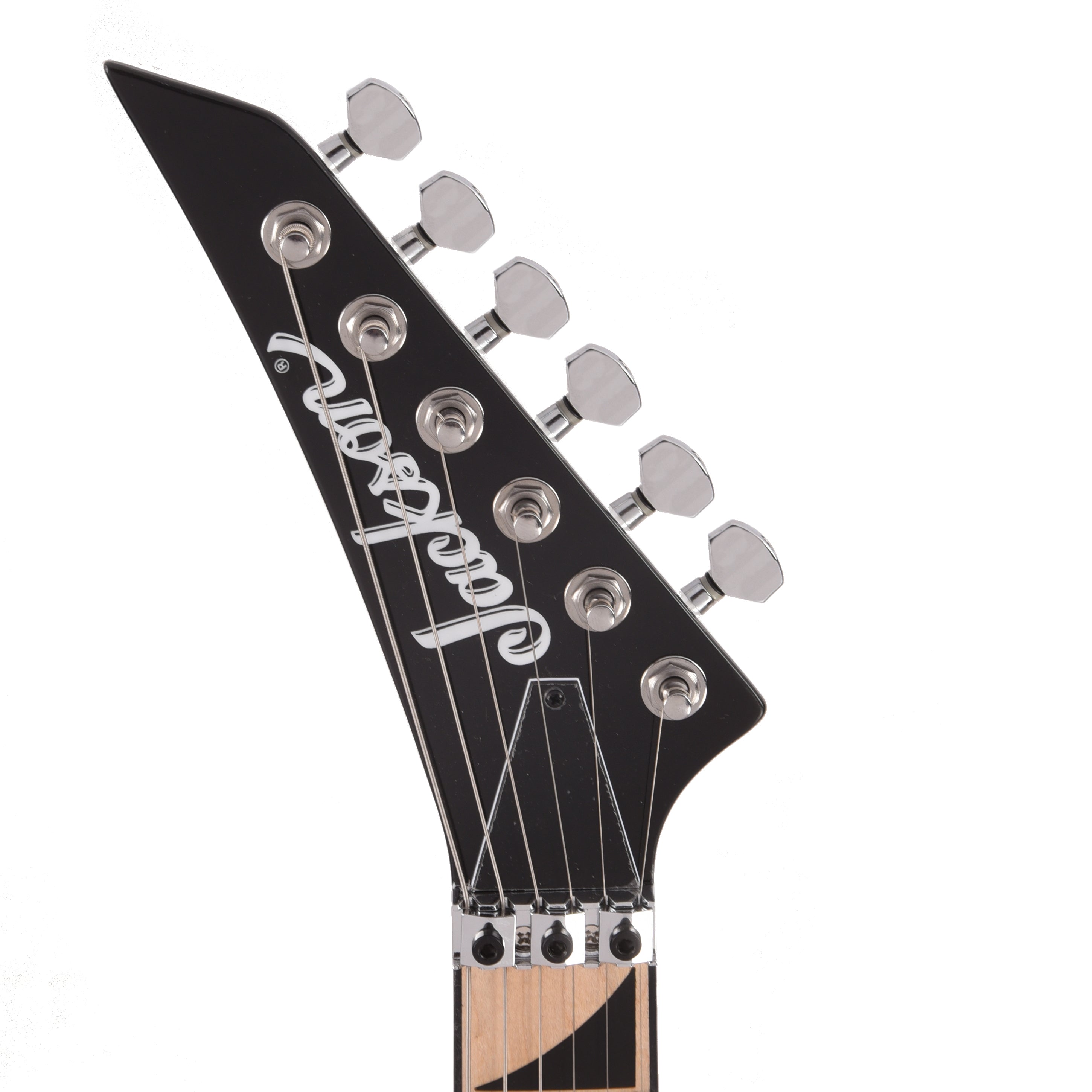 Jackson X Series Rhoads RRX24M Snow White with Black Pinstripes Electric Guitars / Solid Body