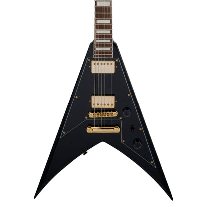 Jackson X Series Signature Scott Ian King V KVXT Gloss Black Electric Guitars / Solid Body