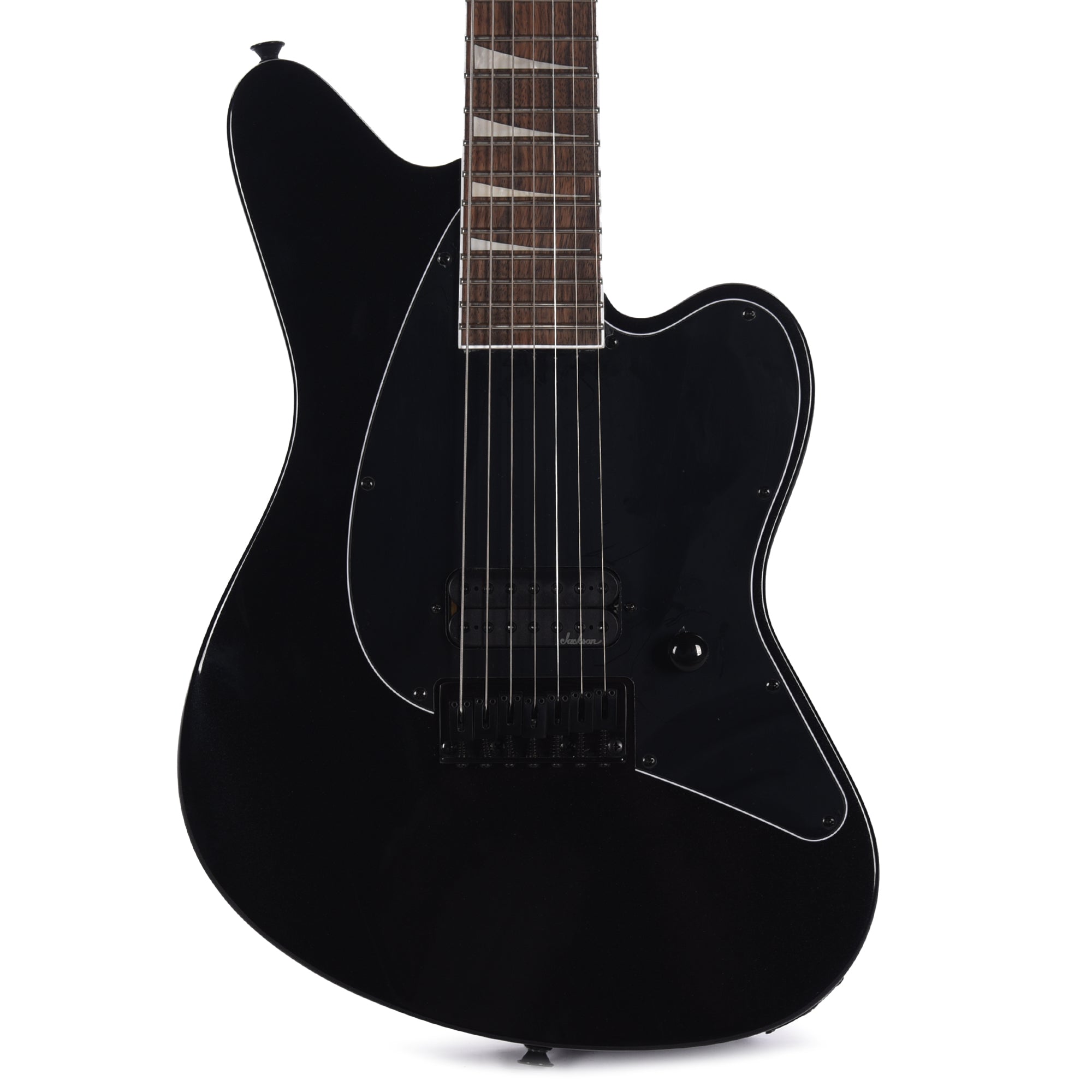 Jackson X Series Surfcaster OC HT7 Metallic Black Electric Guitars / Solid Body