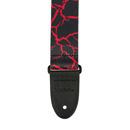 Jackson 2" Poly Strap Red Crackle Straps