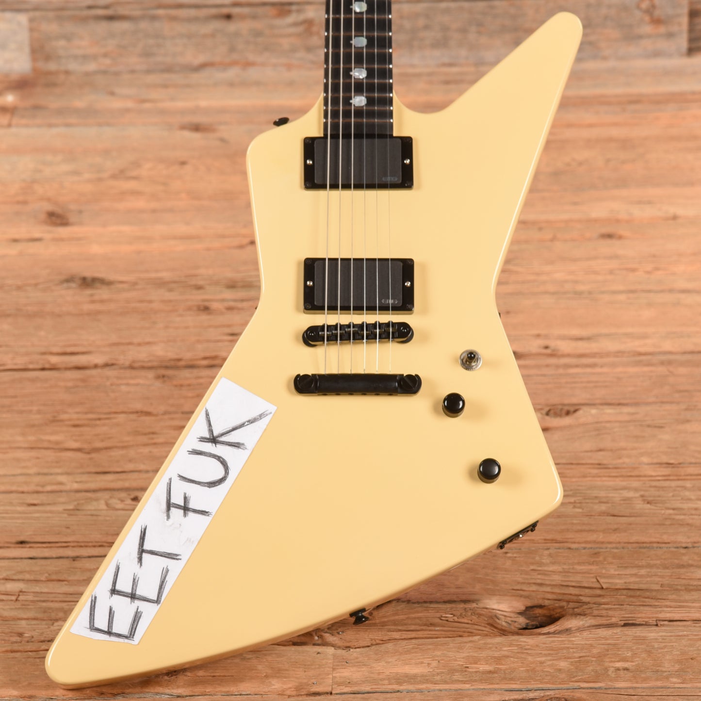 Jailbreak Guitars EXP MX220 Copy White 2024 Electric Guitars / Solid Body