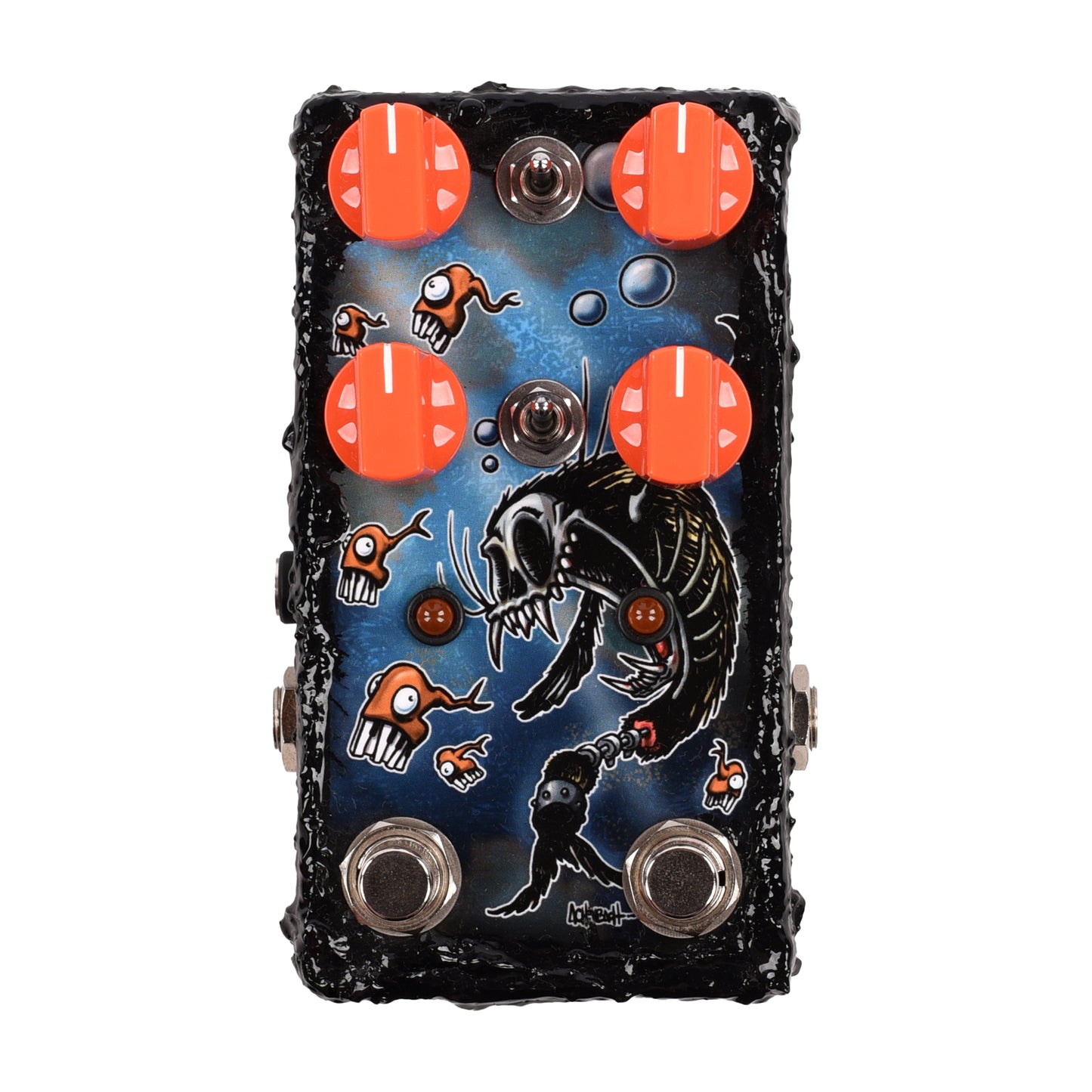 JAM Pedals John Achenbach Custom Shop Harmonious Monk MKII Harmonic Tremolo Pedal Effect Pedals