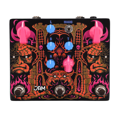 JAM Pedals Tiny Amp Destroyer Limited Edition Preamp & Drive Pedal Effect Pedals