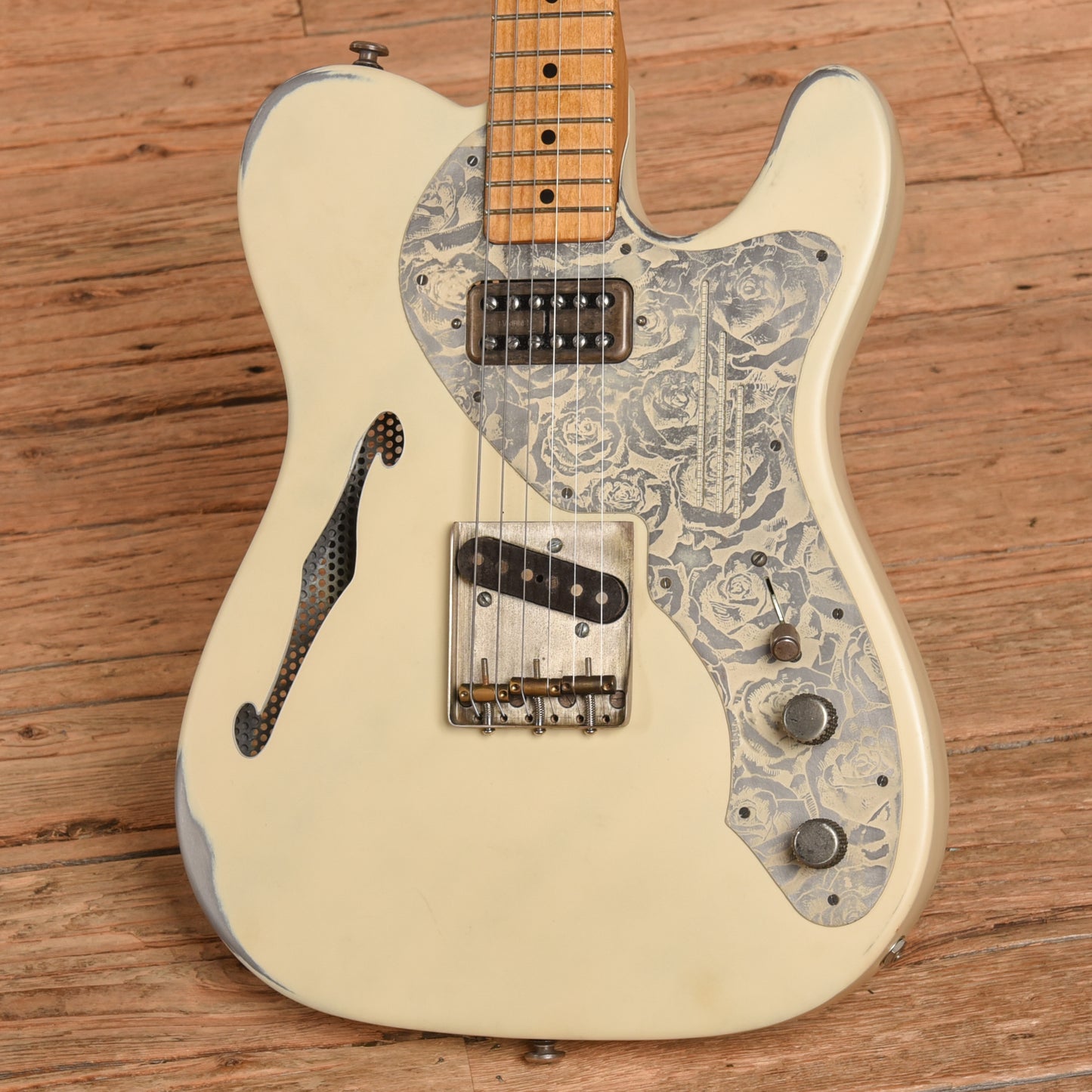James Trussart Steelcaster Deluxe White 2015 Electric Guitars / Solid Body