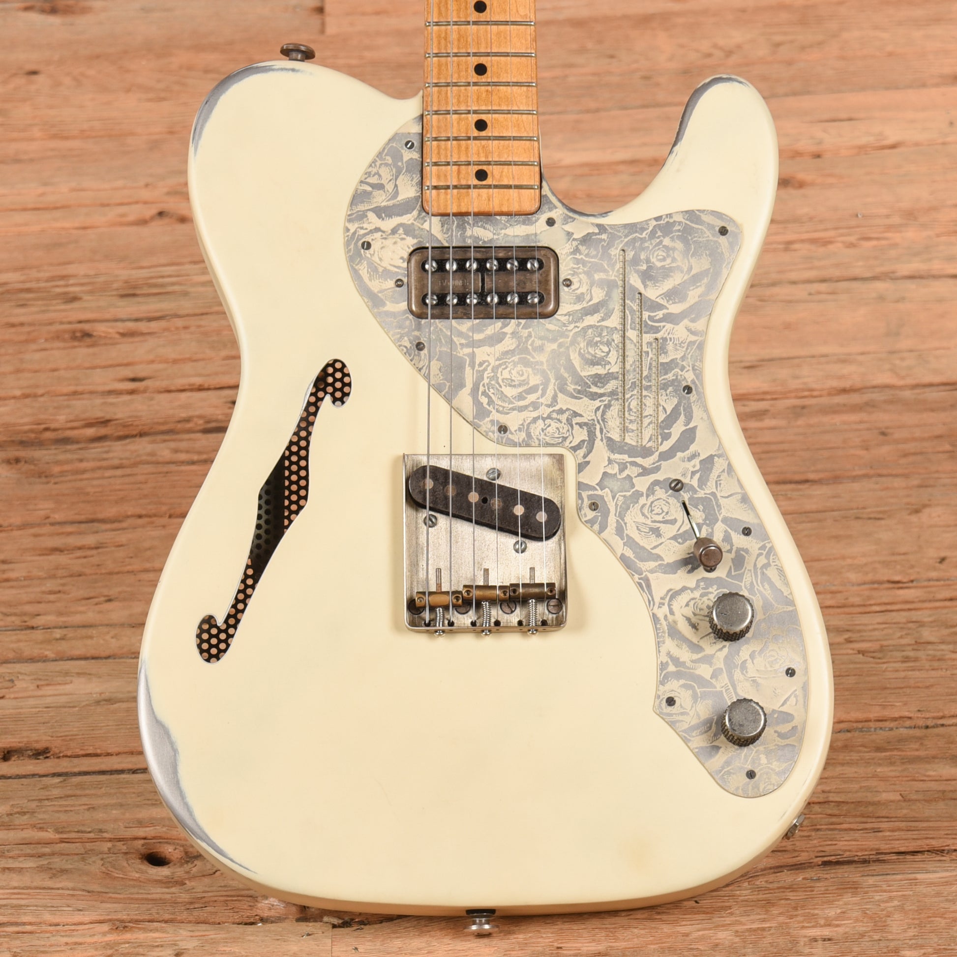 James Trussart Steelcaster Deluxe White 2015 Electric Guitars / Solid Body