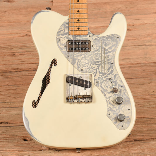 James Trussart Steelcaster Deluxe White 2015 Electric Guitars / Solid Body