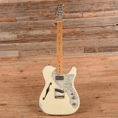 James Trussart Steelcaster Deluxe White 2015 Electric Guitars / Solid Body