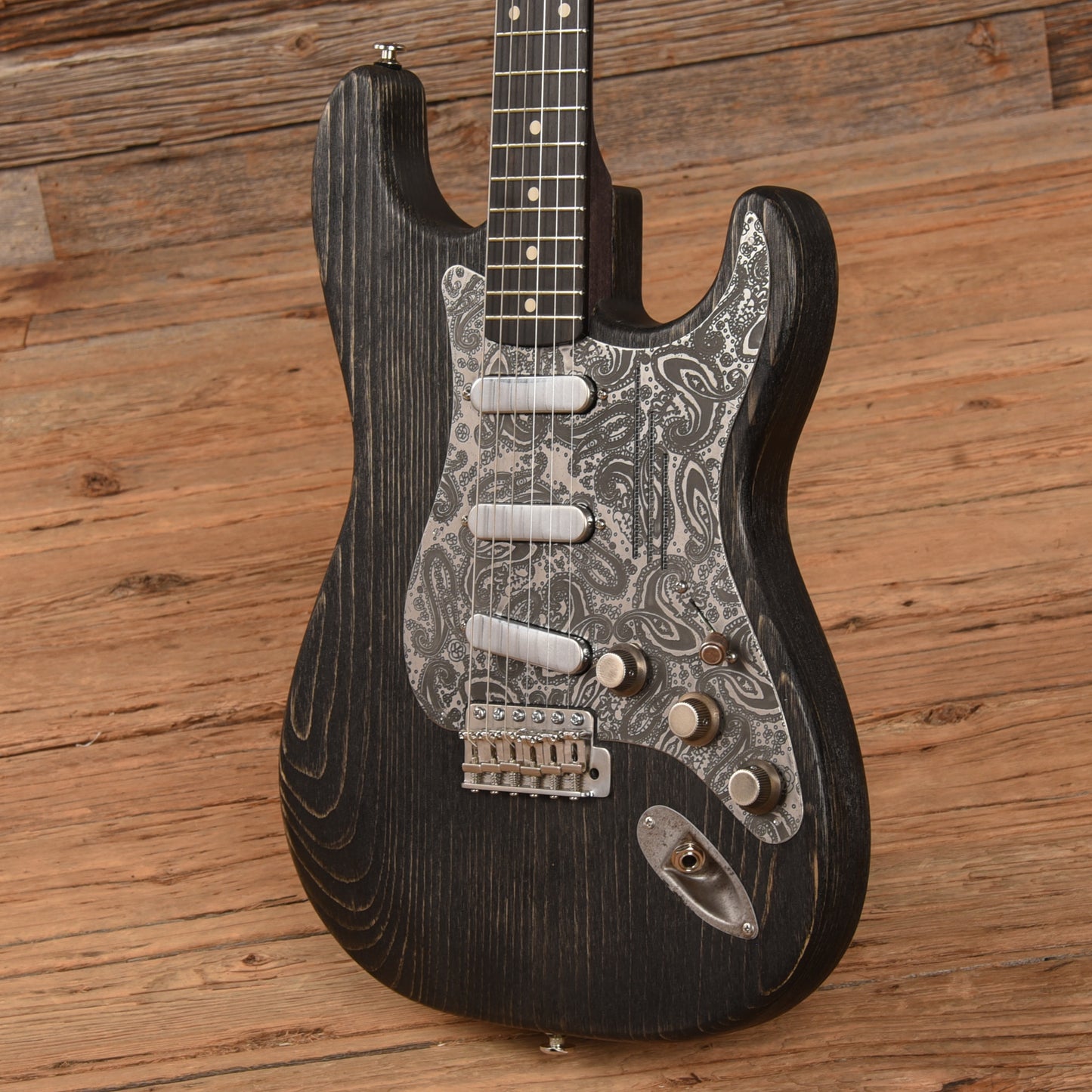 James Trussart Steelguard-O-Matic Black Driftwood 2023 Electric Guitars / Solid Body