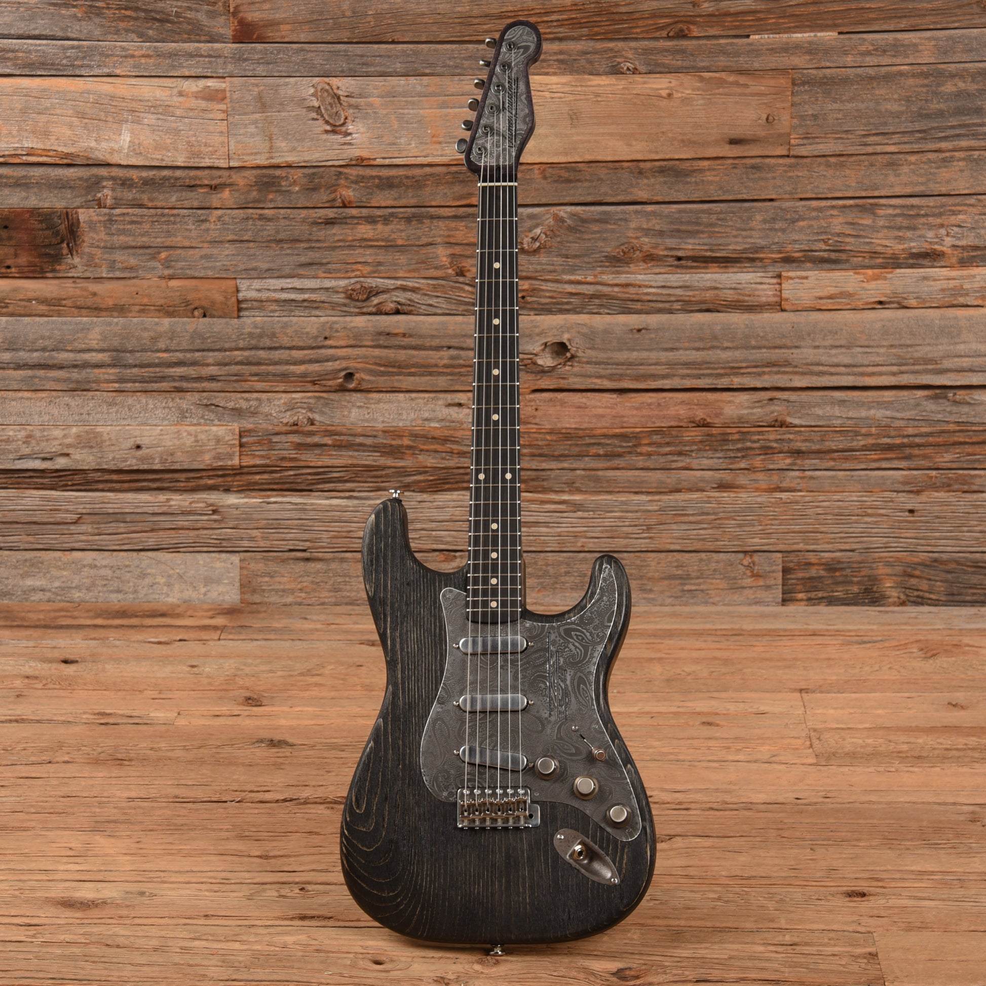 James Trussart Steelguard-O-Matic Black Driftwood 2023 Electric Guitars / Solid Body