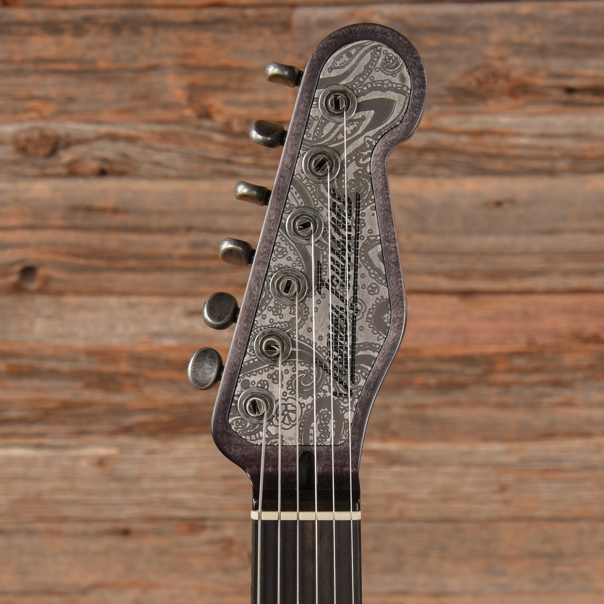 James Trussart Steelguard-O-Matic Black Driftwood 2023 Electric Guitars / Solid Body