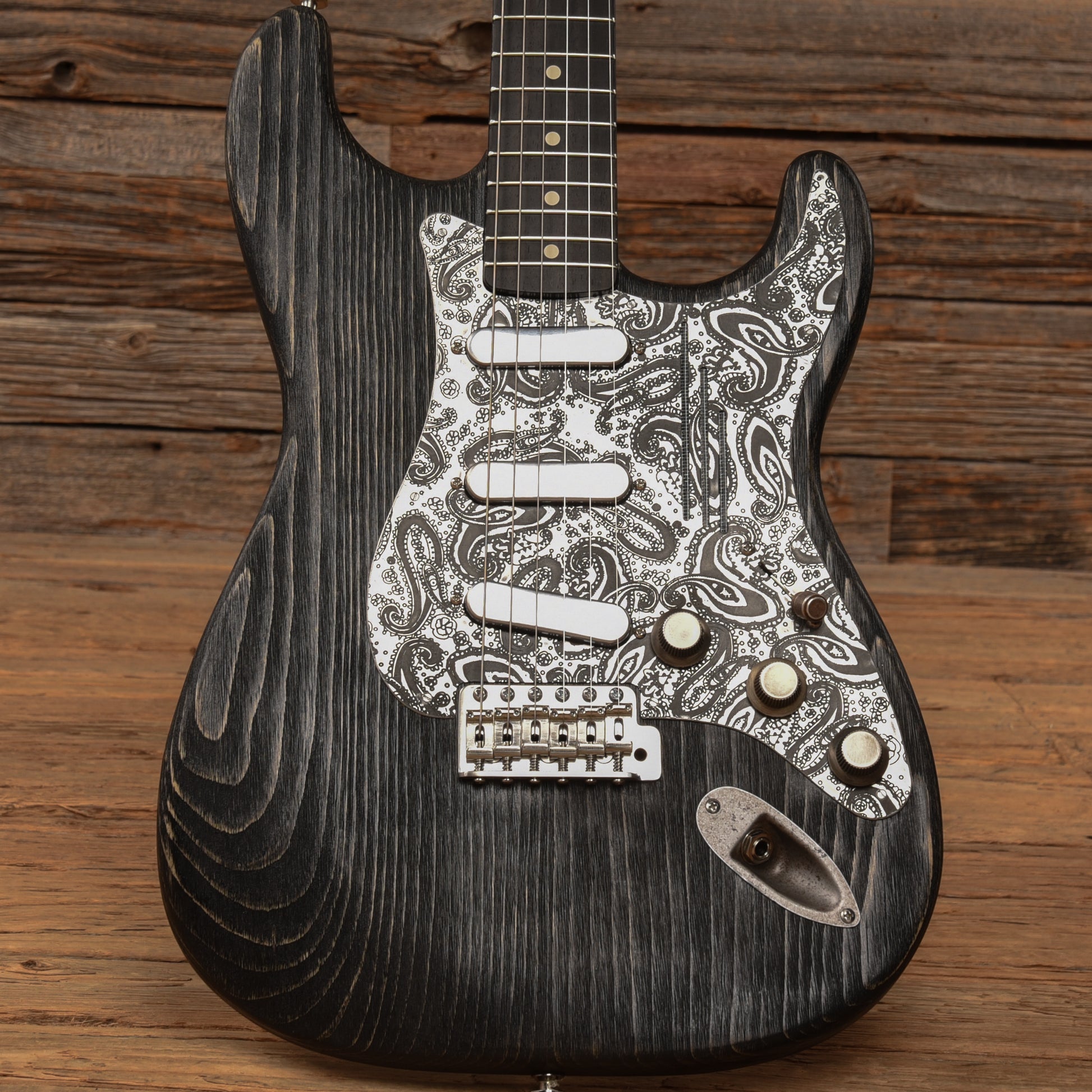 James Trussart Steelguard-O-Matic Black Driftwood 2023 Electric Guitars / Solid Body