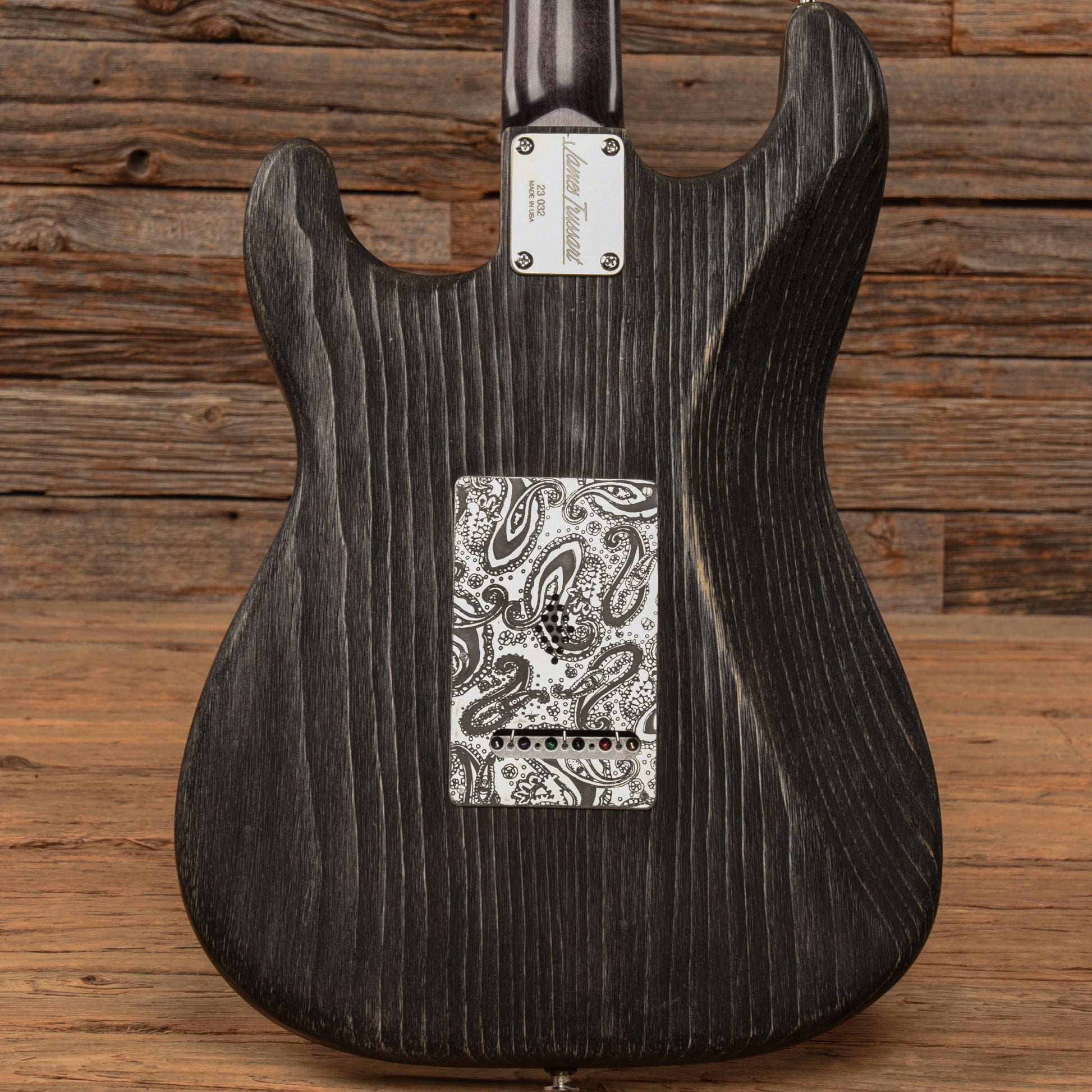 James Trussart Steelguard-O-Matic Black Driftwood 2023 Electric Guitars / Solid Body