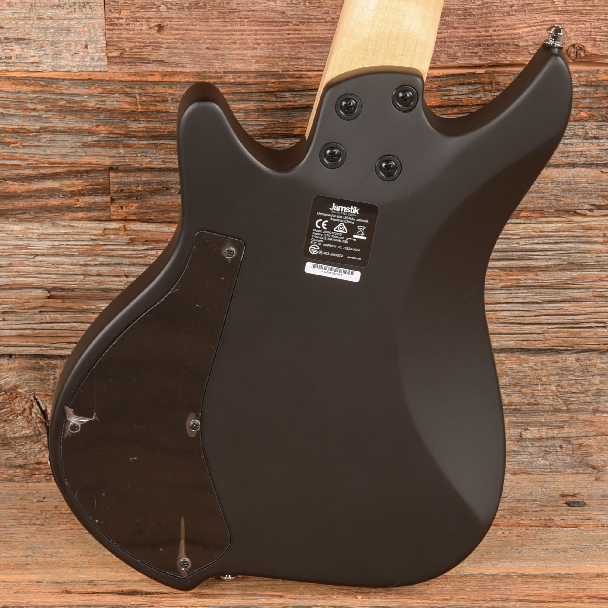 Jamstik Studio MIDI Electric Guitar w/OGB Black