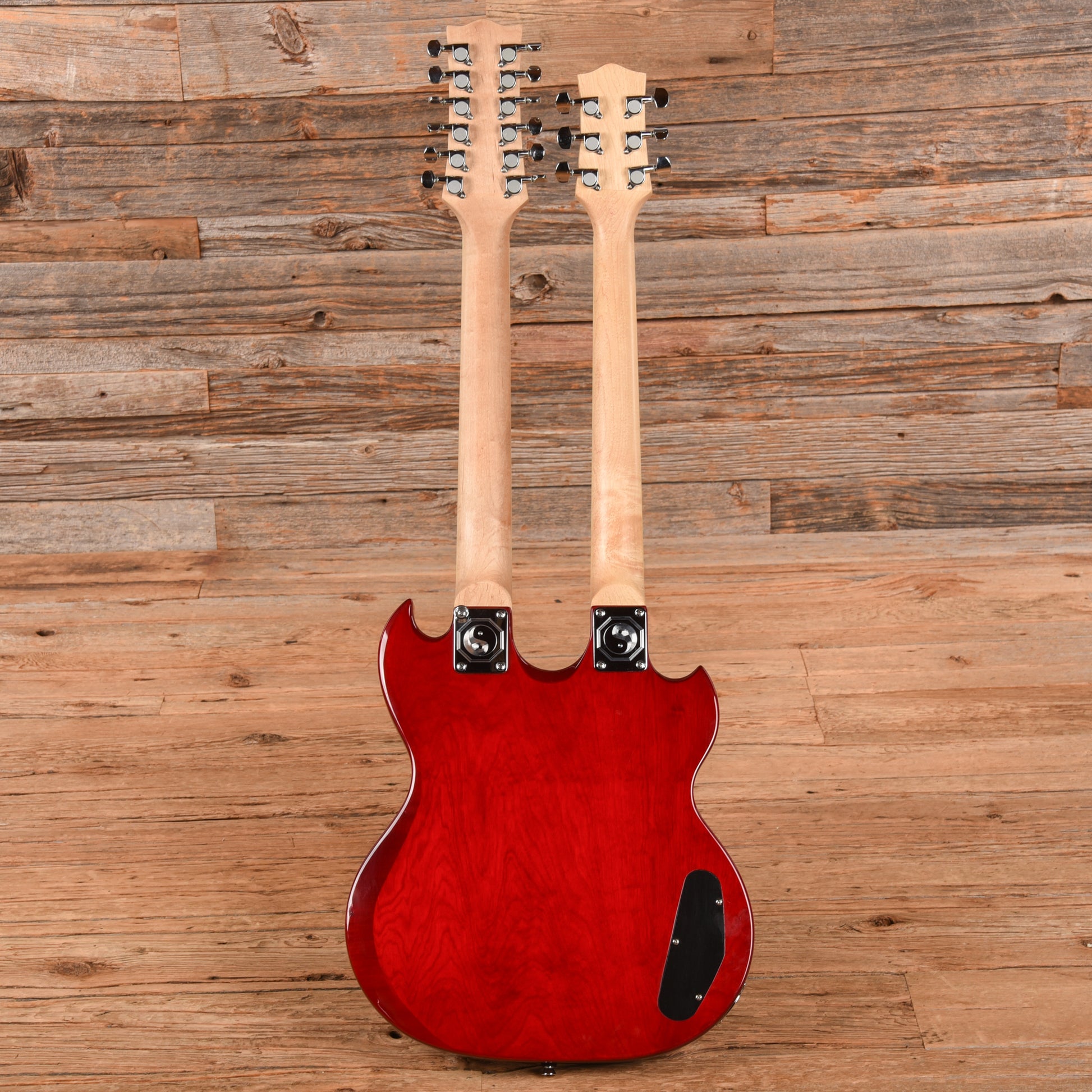 Jay Turser Doubleneck Red  LEFTY Electric Guitars / Solid Body