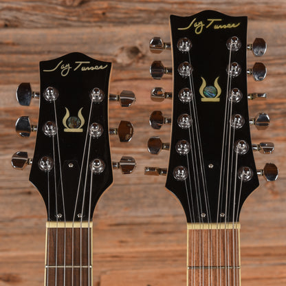 Jay Turser Doubleneck Red  LEFTY Electric Guitars / Solid Body