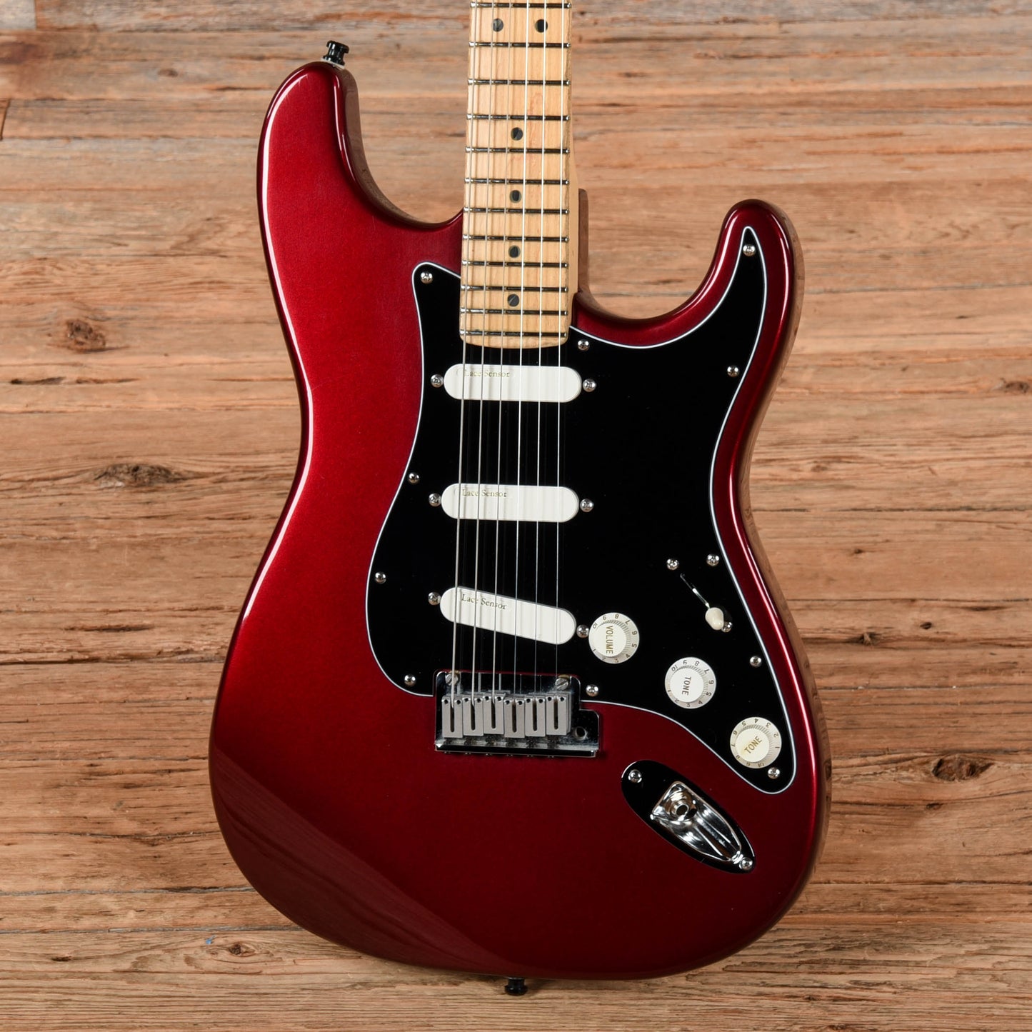 Fender Stratocaster Plus Neck with Unknown Fender Body Candy Cola