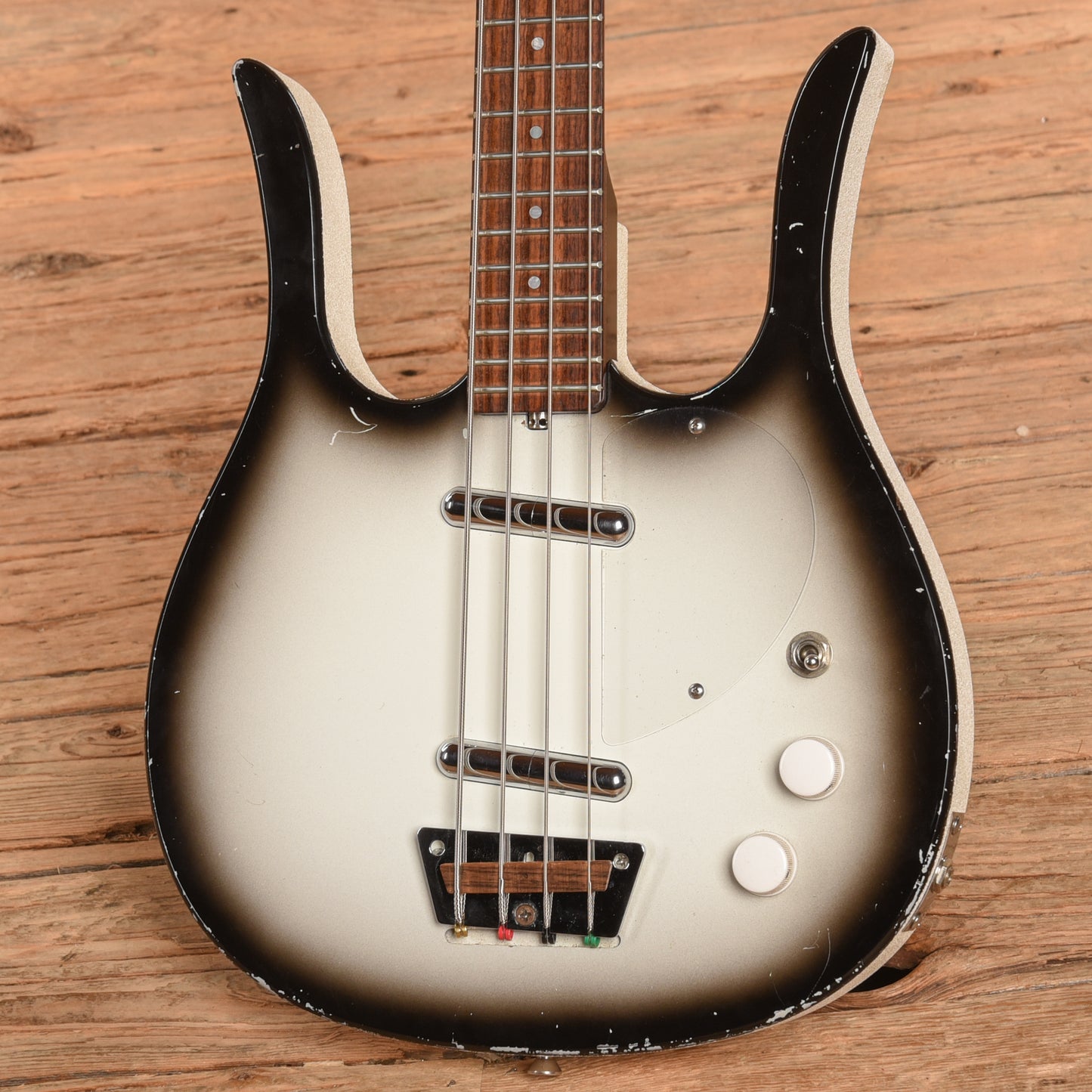 Jerry Jones Longhorn Bass Black 1990 Electric Guitars / Semi-Hollow