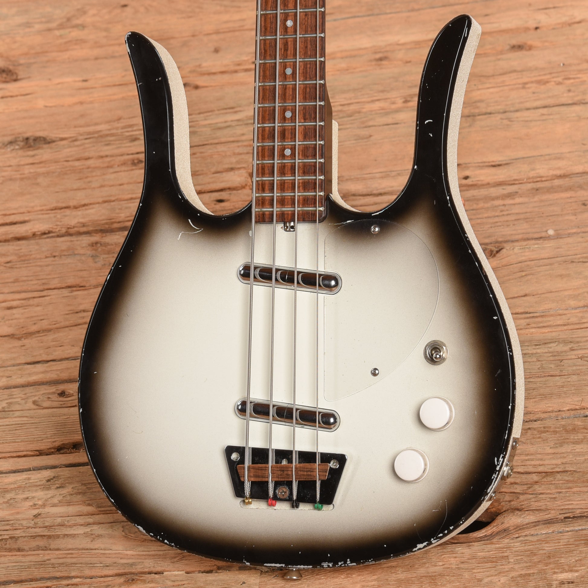 Jerry Jones Longhorn Bass Black 1990 Electric Guitars / Semi-Hollow