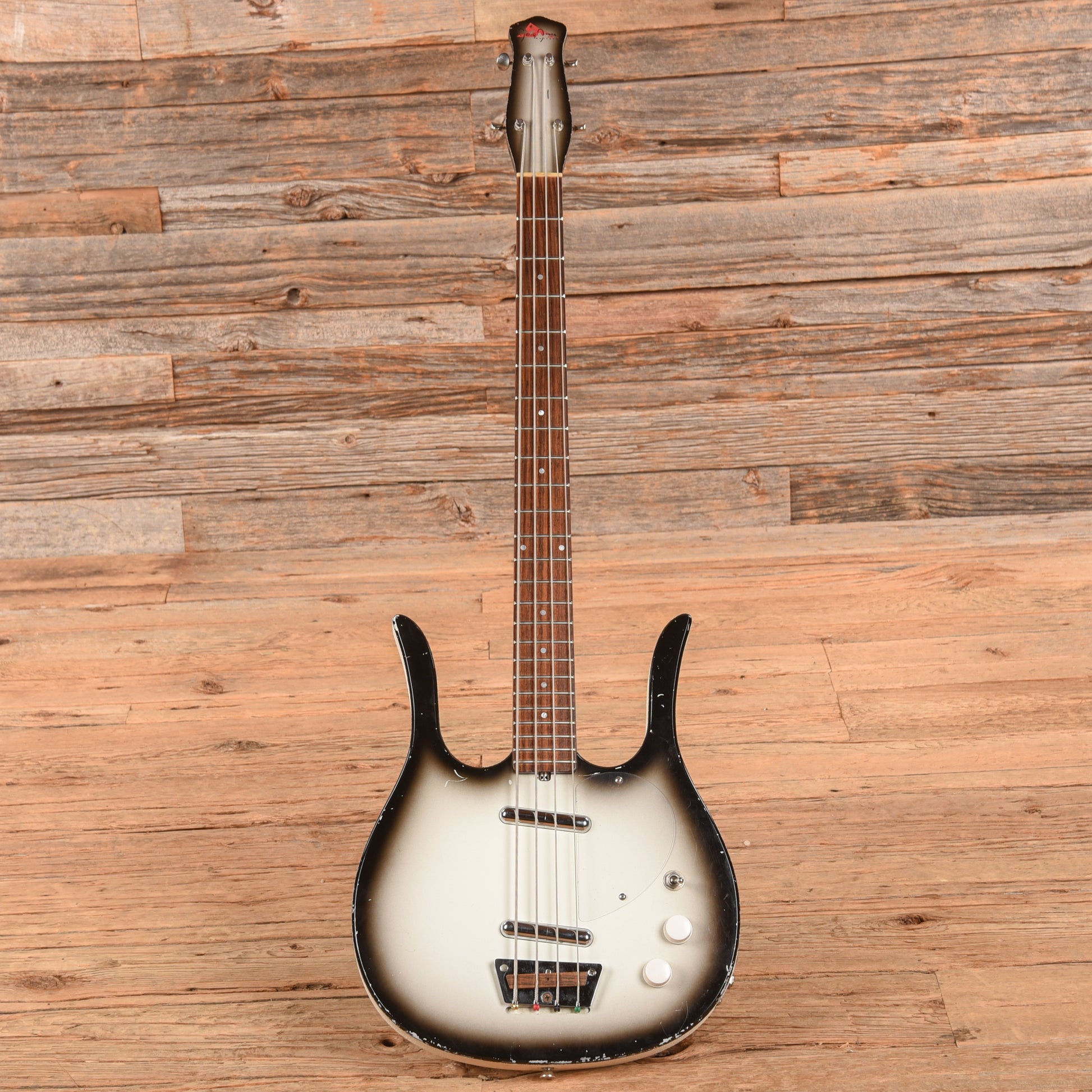 Jerry Jones Longhorn Bass Black 1990 Electric Guitars / Semi-Hollow