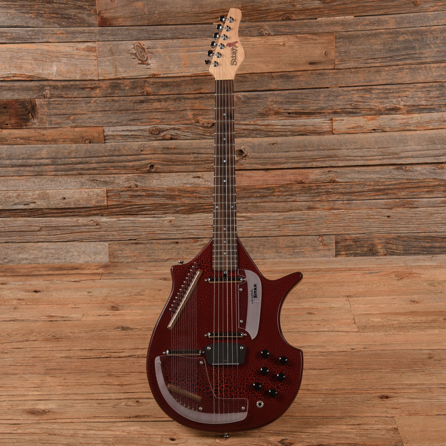 Jerry Jones Master Electric Sitar Red 2003 Electric Guitars / Semi-Hollow