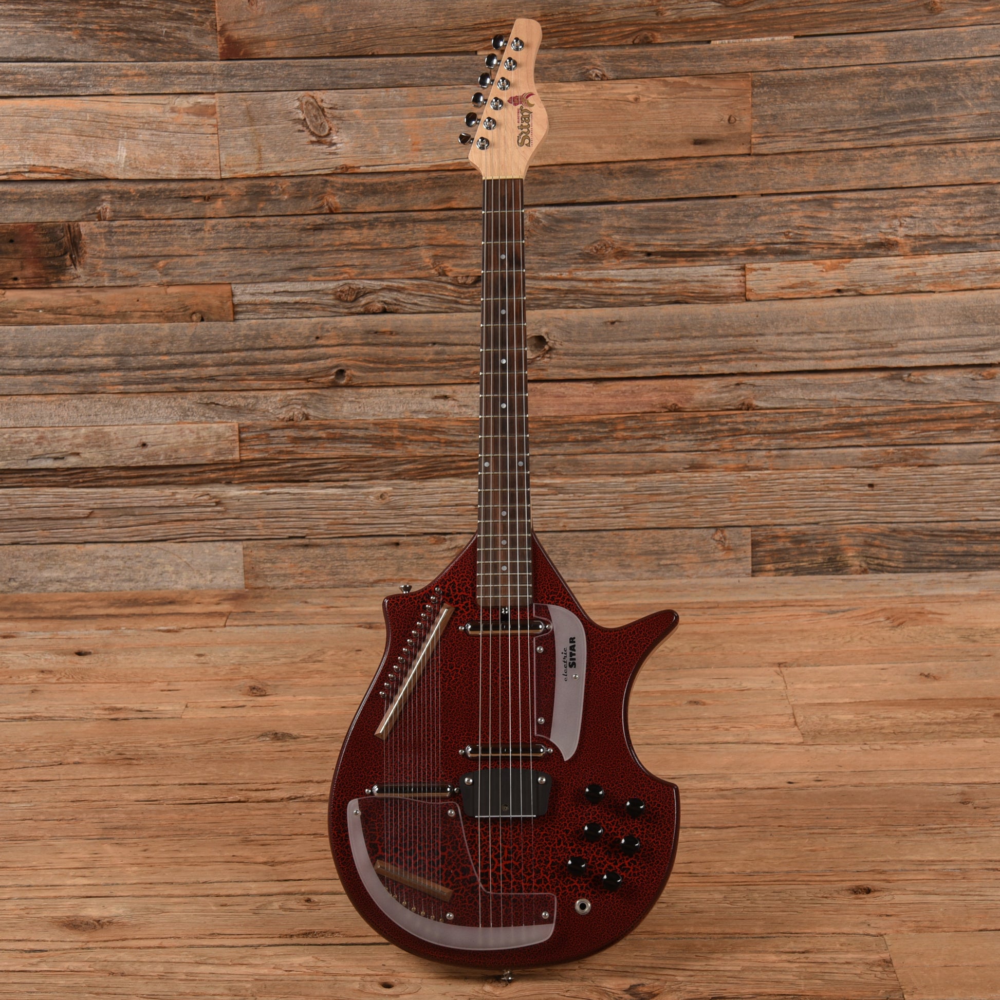 Jerry Jones Master Electric Sitar Red 2003 Electric Guitars / Semi-Hollow