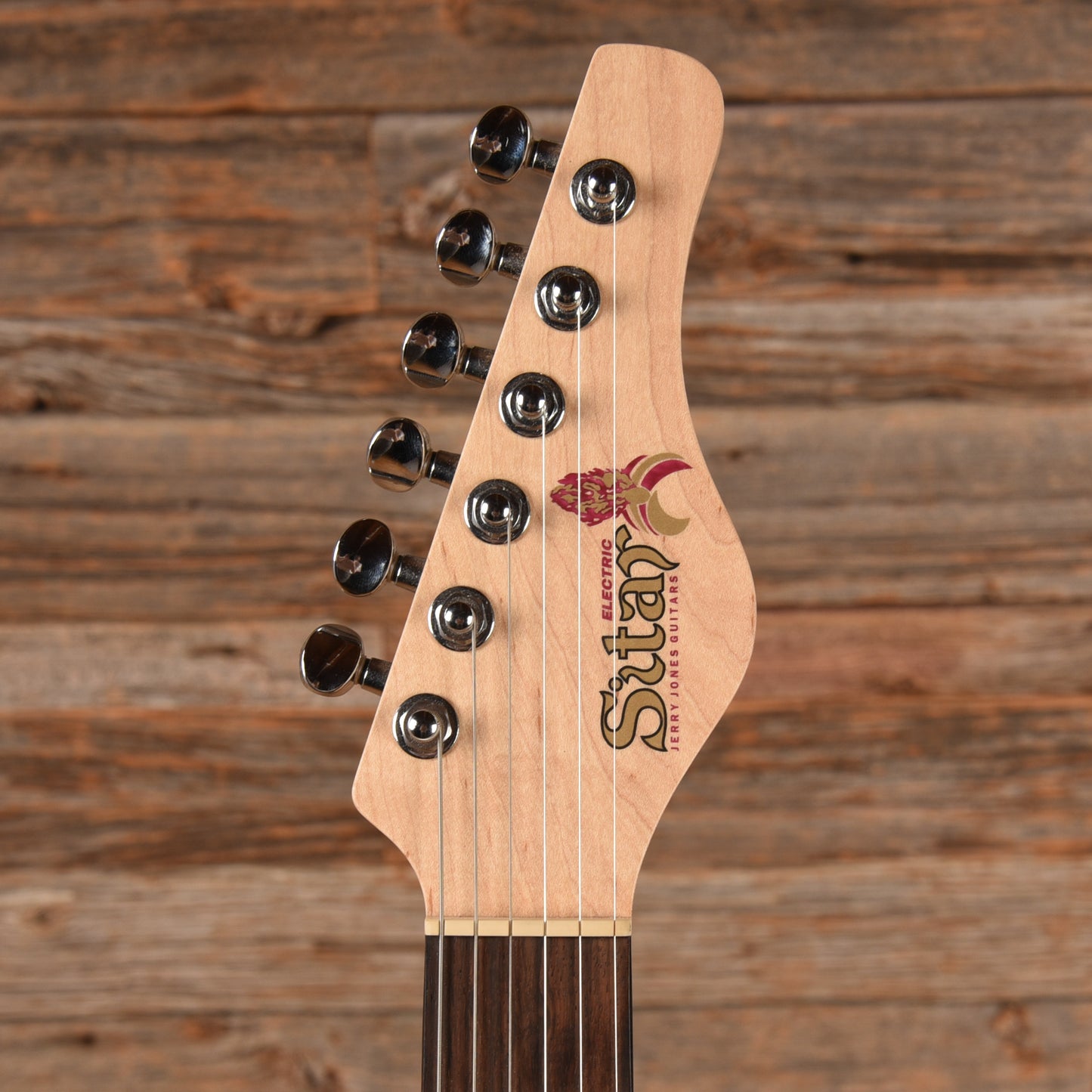 Jerry Jones Master Electric Sitar Red 2003 Electric Guitars / Semi-Hollow